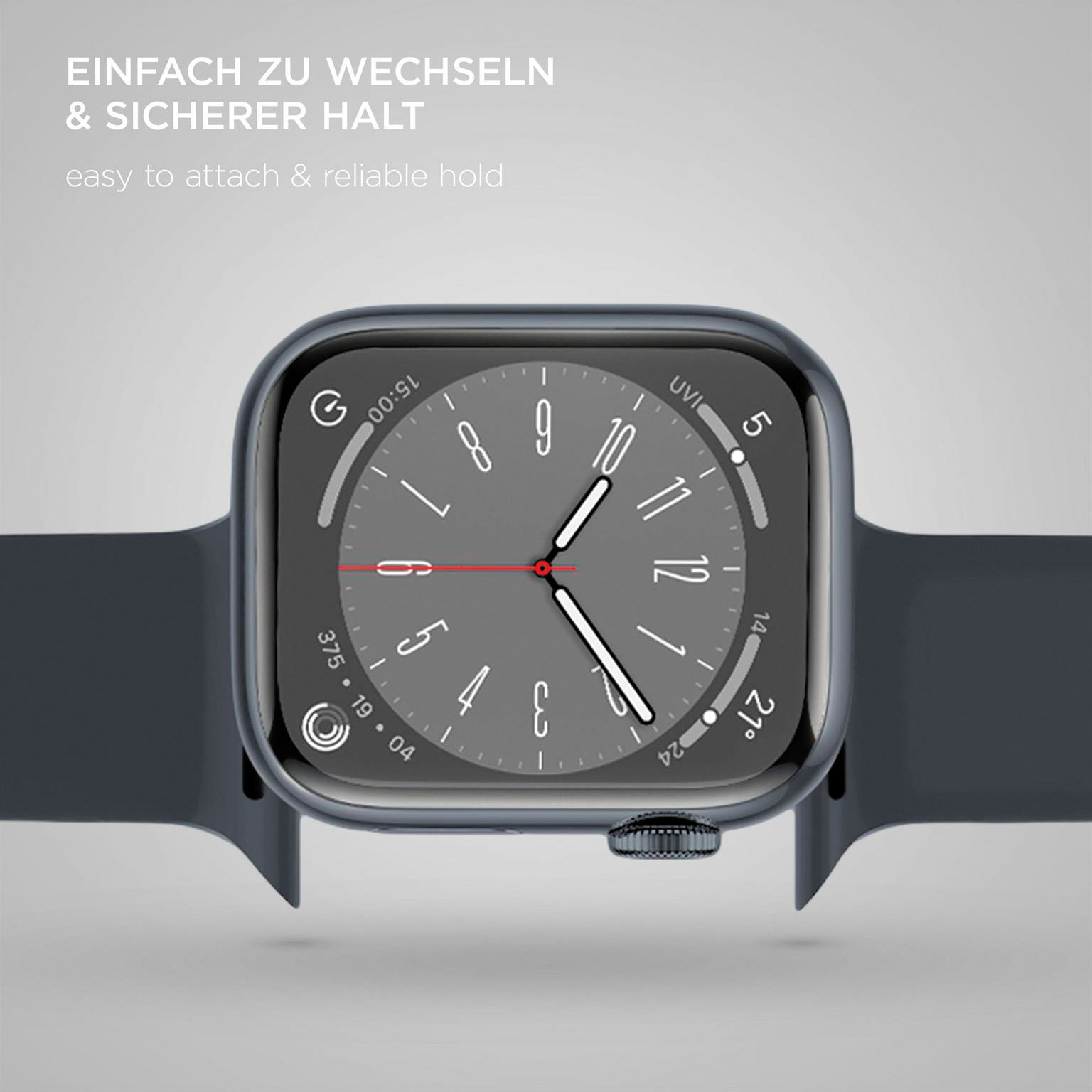 ONEFLOW Soft Band Apple Watch SE 3 (44mm) Silikon Armband Sport – Weiteres Produktbild 5