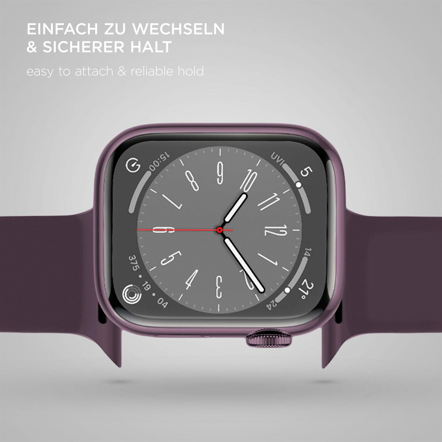 ONEFLOW Soft Band Apple Watch SE 3 (44mm) Silikon Armband Sport – Weiteres Produktbild 5