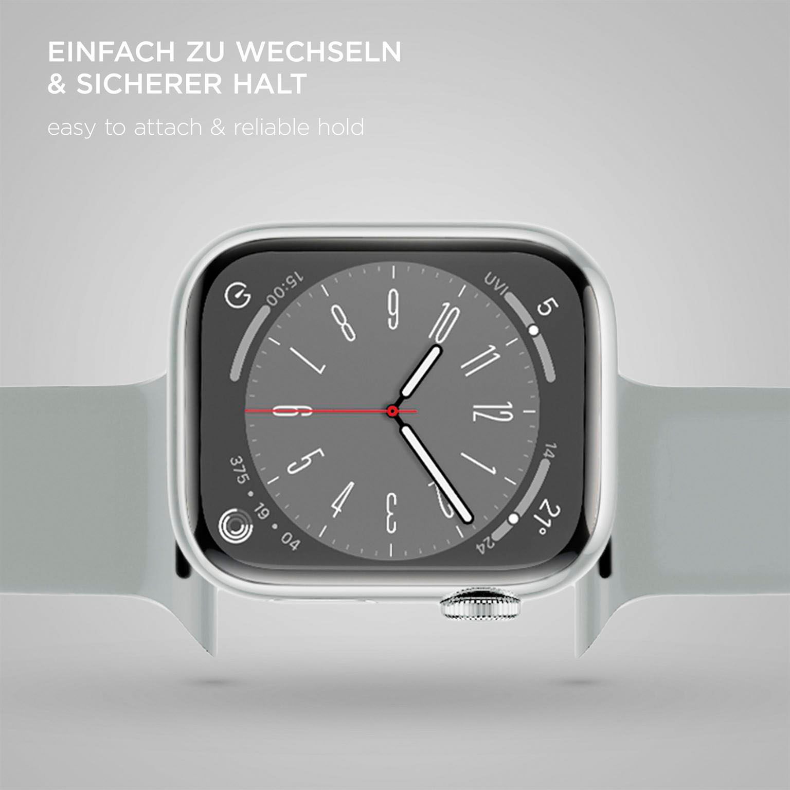 ONEFLOW Soft Band Apple Watch SE 3 (44mm) Silikon Armband Sport – Weiteres Produktbild 5