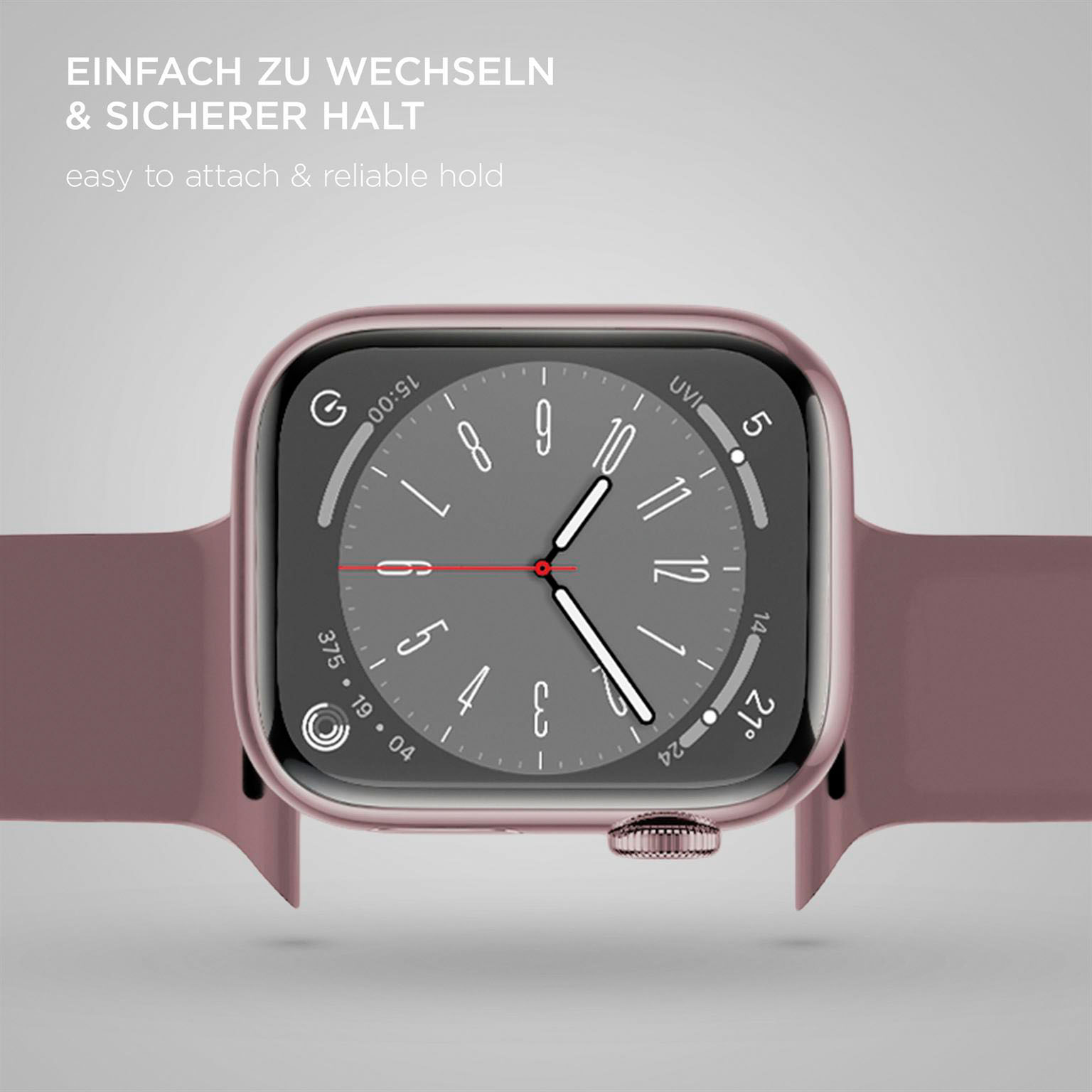 ONEFLOW Soft Band Apple Watch SE 3 (44mm) Silikon Armband Sport – Weiteres Produktbild 5