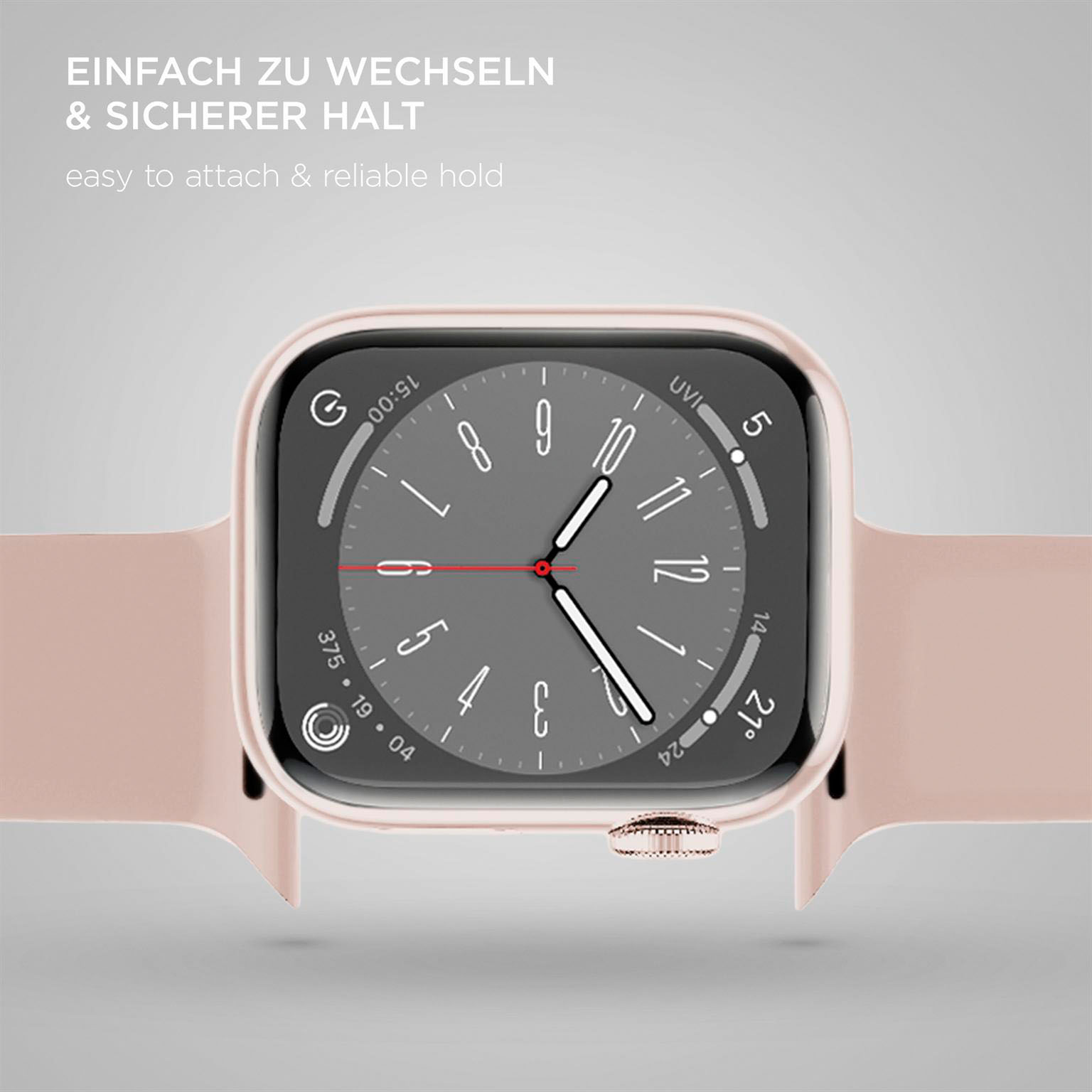 ONEFLOW Soft Band Apple Watch SE 3 (44mm) Silikon Armband Sport – Weiteres Produktbild 5