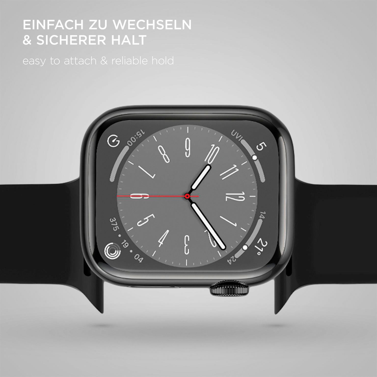 ONEFLOW Soft Band Apple Watch SE 3 (44mm) Silikon Armband Sport – Weiteres Produktbild 5