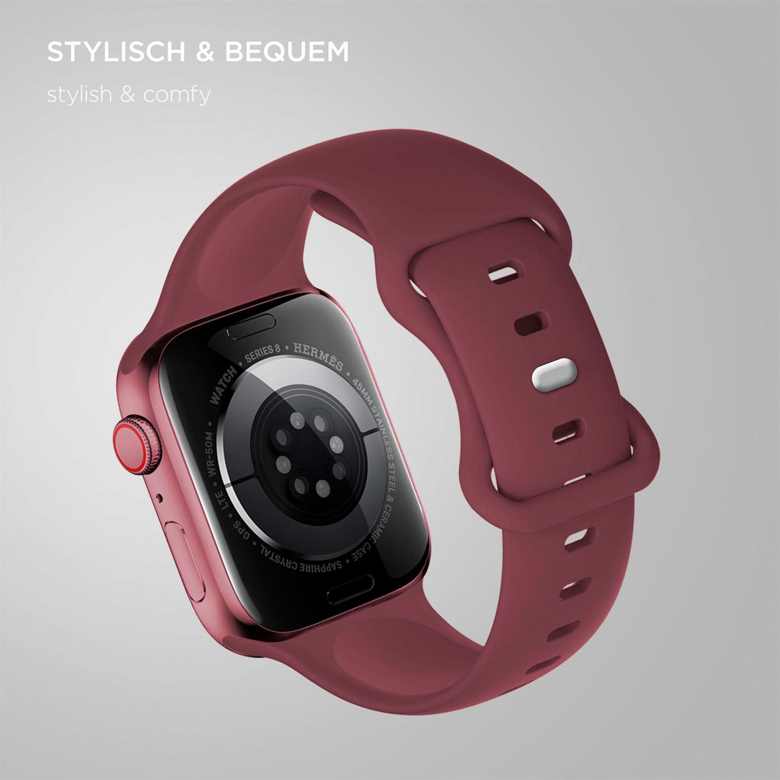 ONEFLOW Soft Band Apple Watch Ultra 3 (49mm) Silikon Armband Sport – Weiteres Produktbild 1