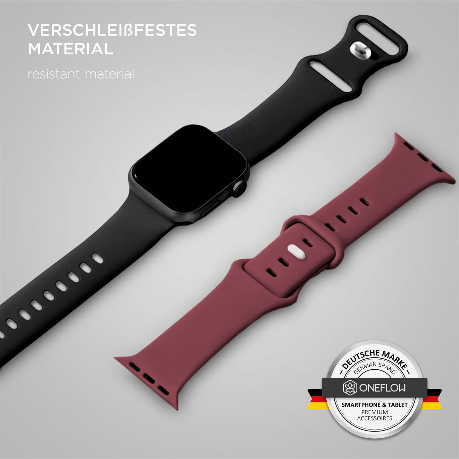 ONEFLOW Soft Band Apple Watch Ultra 3 (49mm) Silikon Armband Sport – Weiteres Produktbild 2