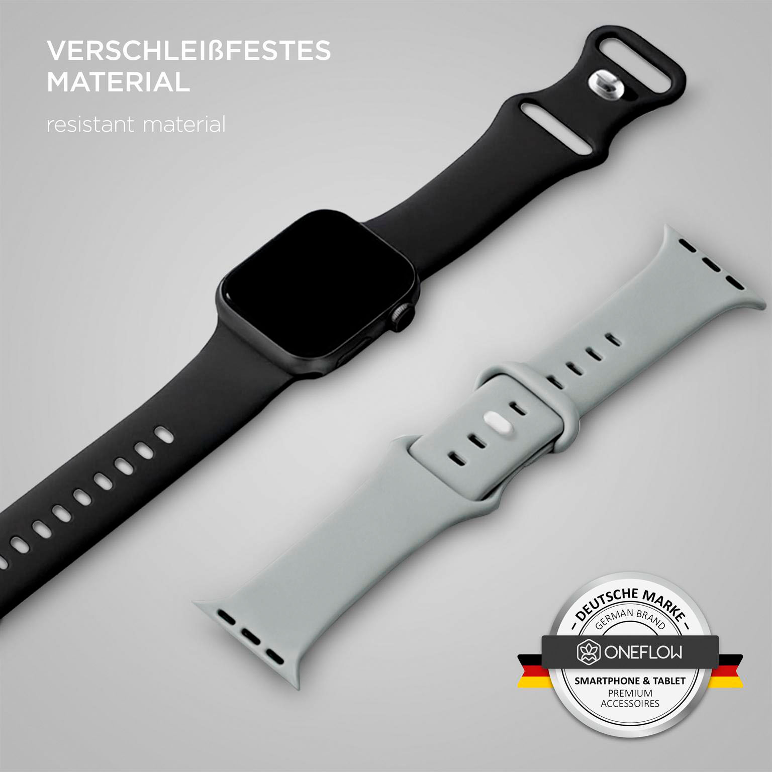 ONEFLOW Soft Band Apple Watch Ultra 3 (49mm) Silikon Armband Sport – Weiteres Produktbild 2