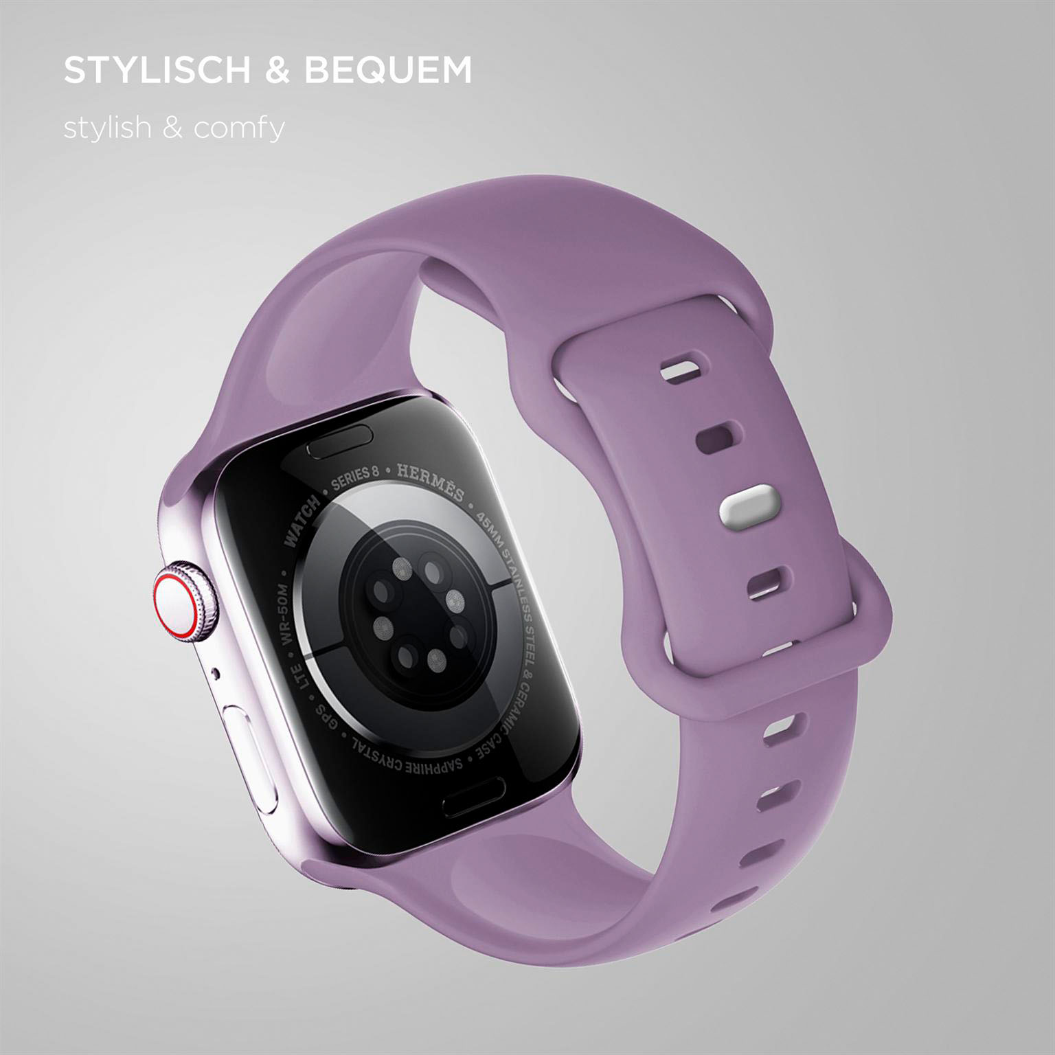 ONEFLOW Soft Band Apple Watch Ultra 3 (49mm) Silikon Armband Sport – Weiteres Produktbild 1
