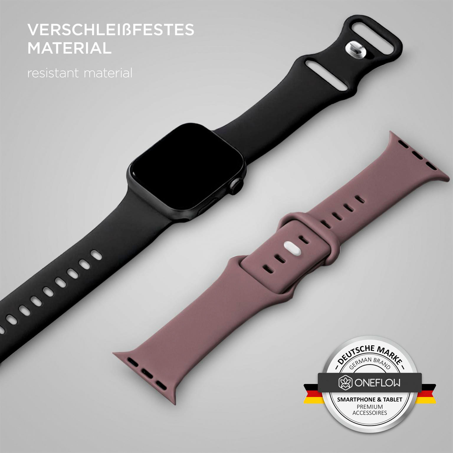 ONEFLOW Soft Band Apple Watch Ultra 3 (49mm) Silikon Armband Sport – Weiteres Produktbild 2