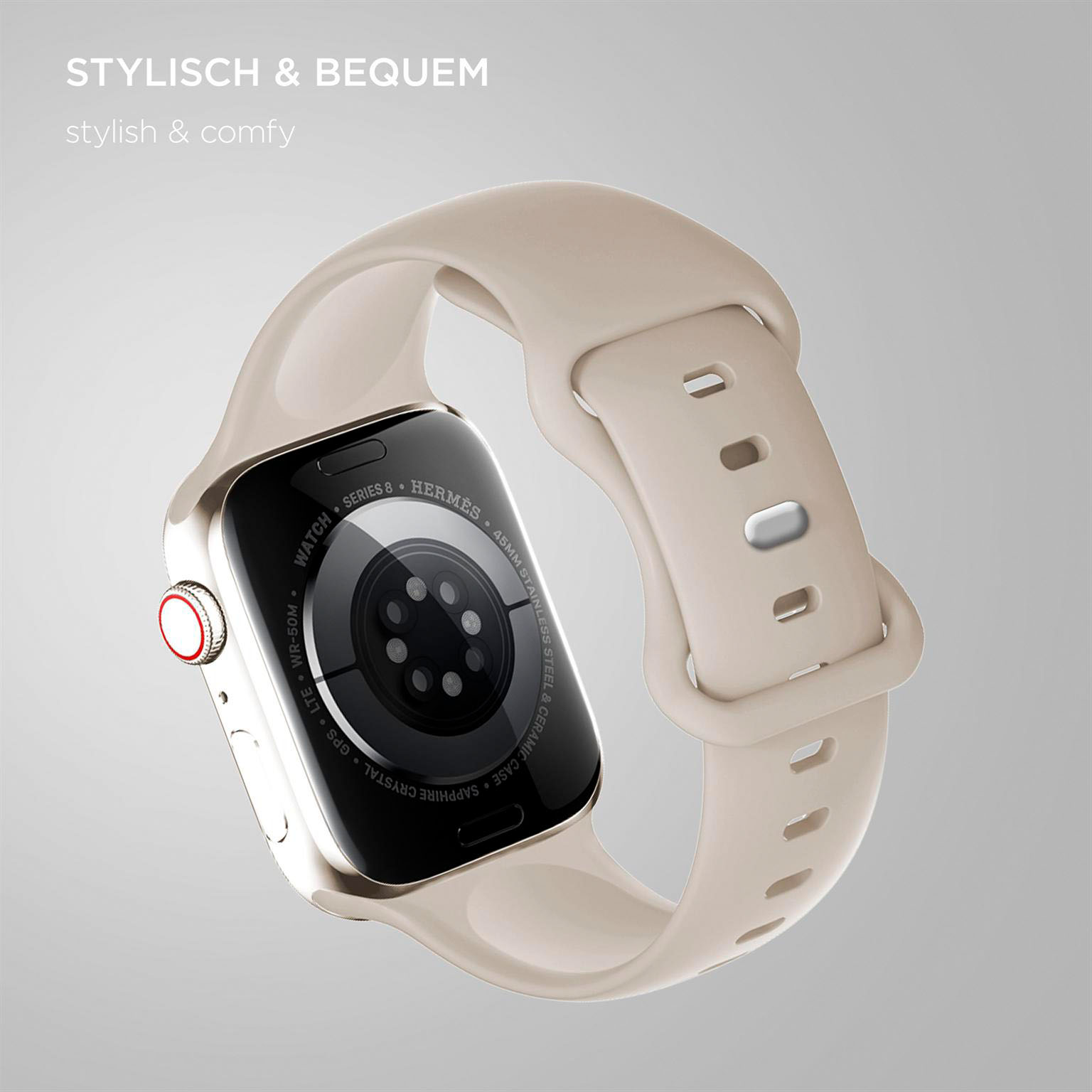 ONEFLOW Soft Band Apple Watch Ultra 3 (49mm) Silikon Armband Sport – Weiteres Produktbild 1