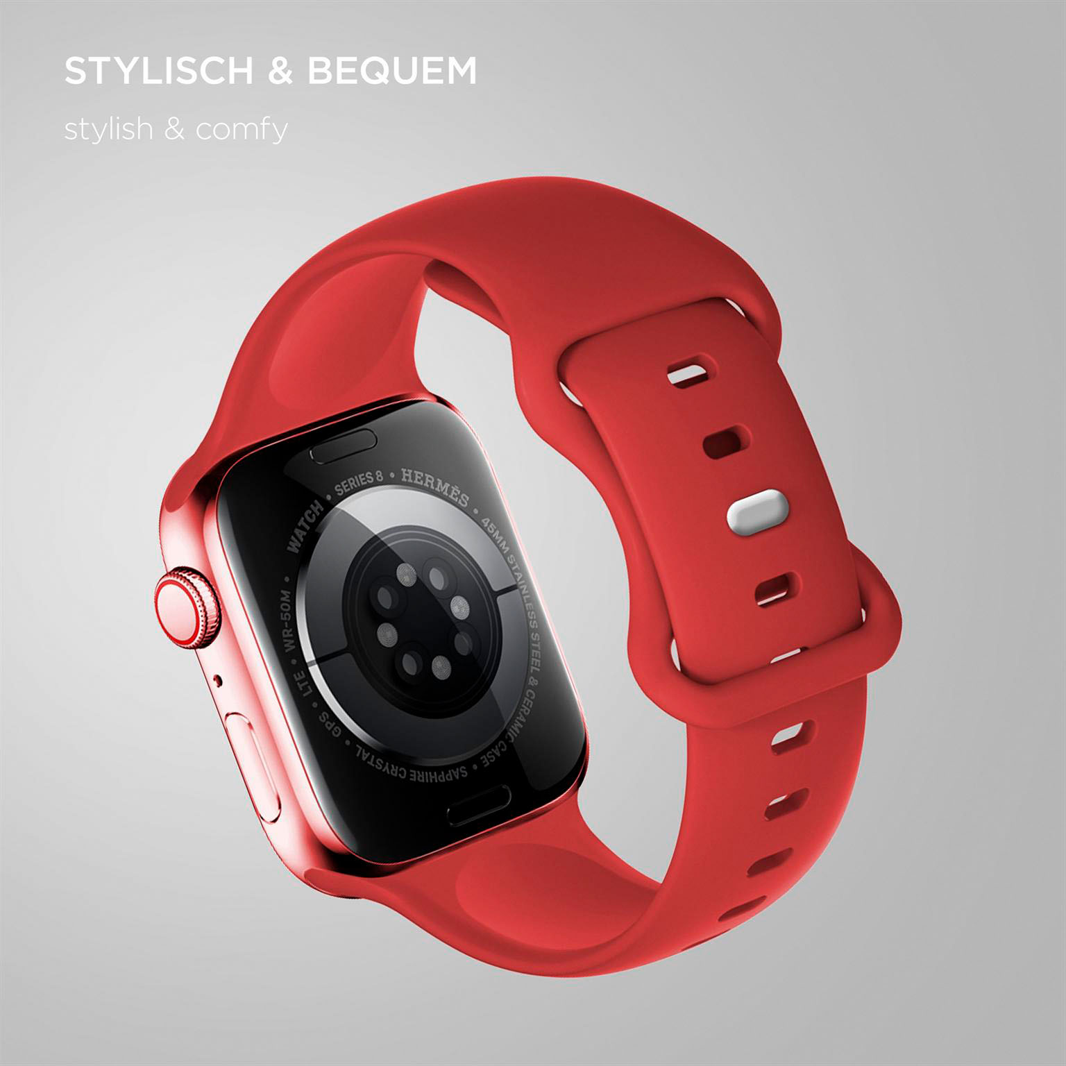 ONEFLOW Soft Band Apple Watch Ultra 3 (49mm) Silikon Armband Sport – Weiteres Produktbild 1