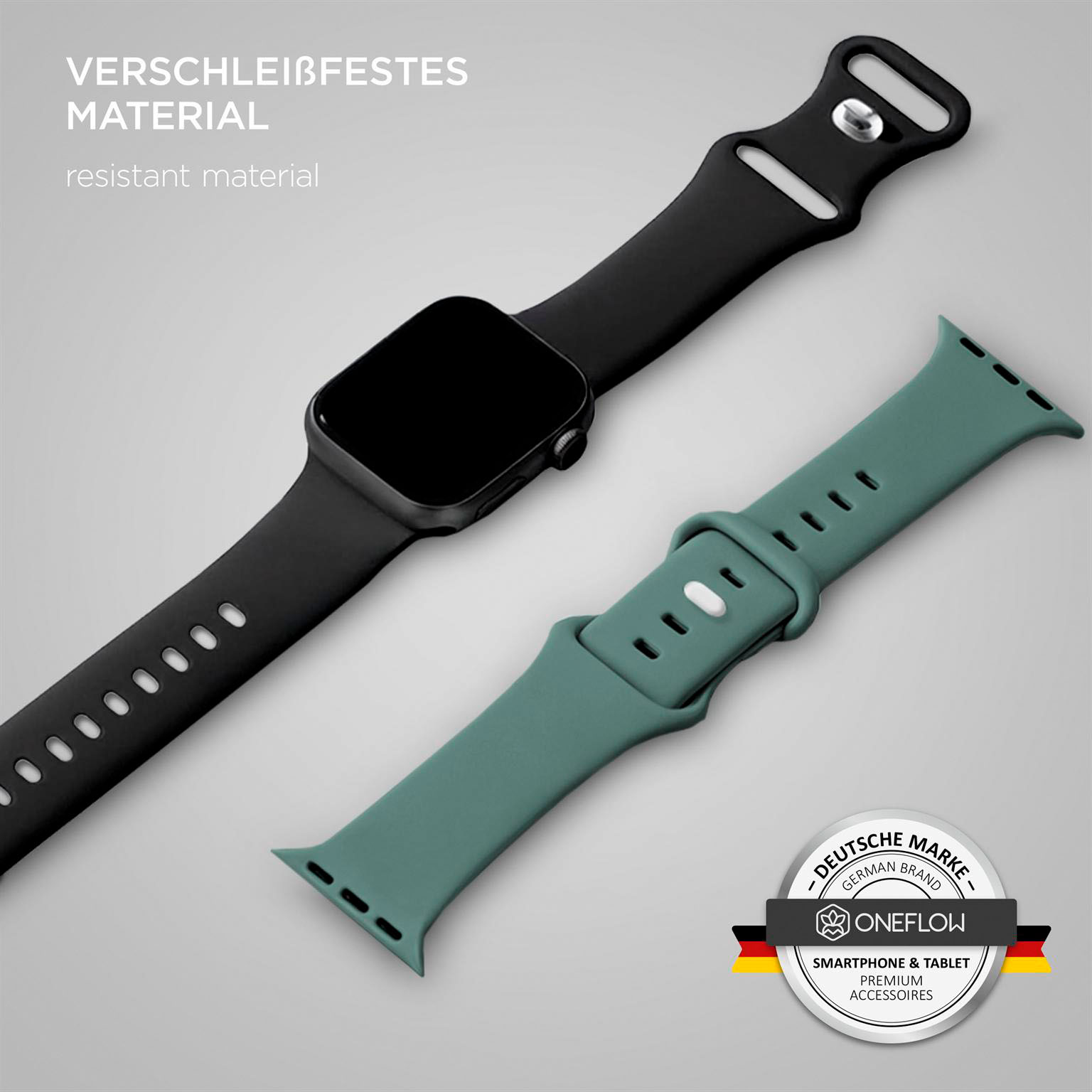 ONEFLOW Soft Band Apple Watch Ultra 3 (49mm) Silikon Armband Sport – Weiteres Produktbild 2