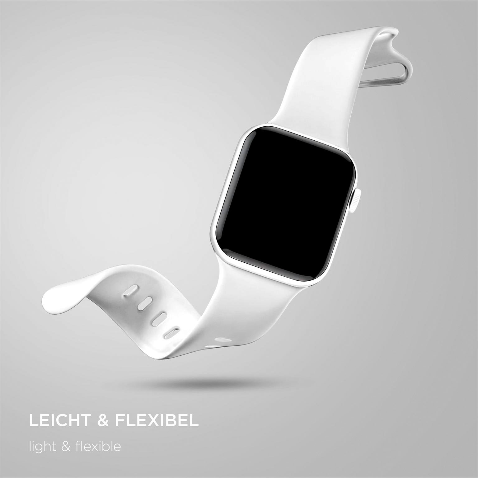 ONEFLOW Soft Band Apple Watch Ultra 3 (49mm) Silikon Armband Sport – Weiteres Produktbild 4