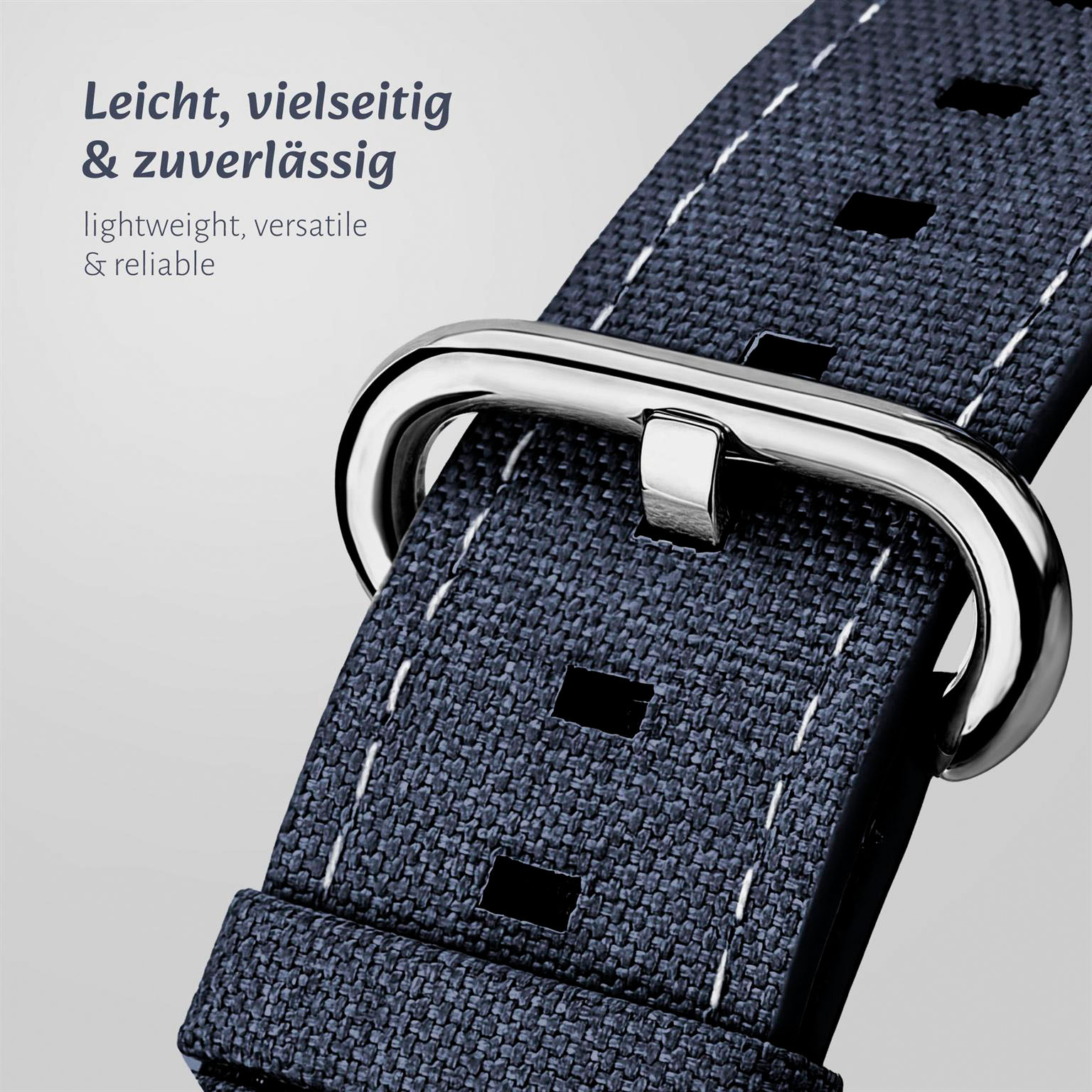 ONEFLOW Urban Strap Apple Watch SE 3 (40mm) Armband Canvas Nylon – Weiteres Produktbild 1