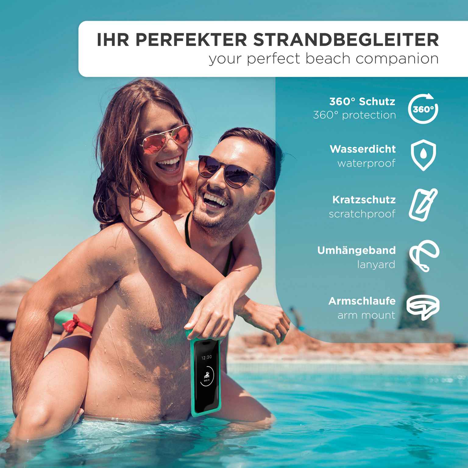 ONEFLOW Beach Bag iPhone Ultra wasserdichte Hülle – Weiteres Produktbild 2 ONEFLOW Beach Bag iPhone Ultra wasserdichte Hülle – Weiteres Produktbild 2