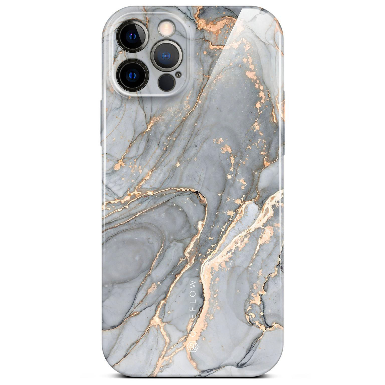 ONEFLOW Bliss Cover iPhone 12 Pro Hülle in Marmor Design – Soft Granite ONEFLOW Bliss Cover iPhone 12 Pro Hülle in Marmor Design – Soft Granite