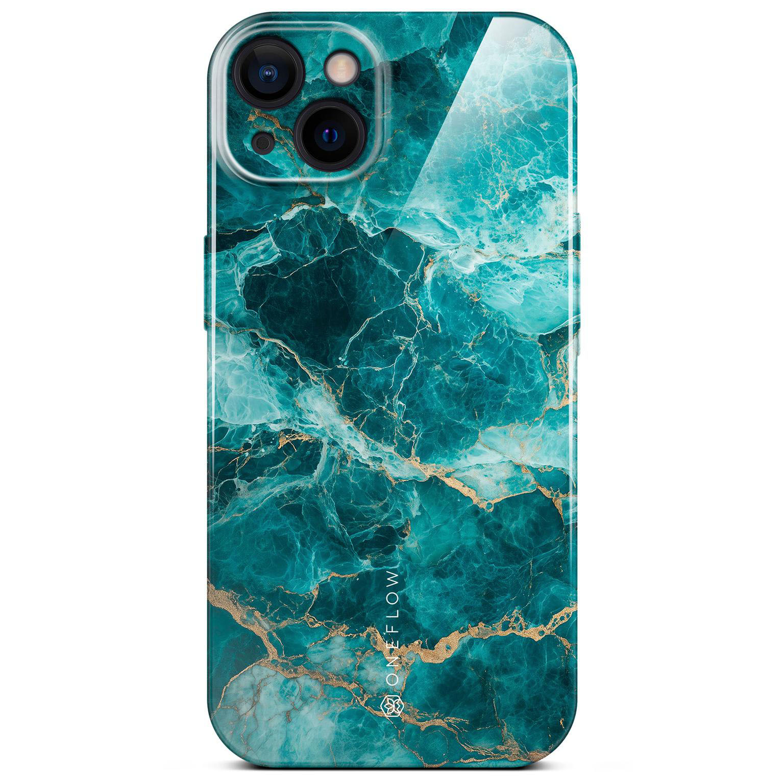 ONEFLOW Bliss Cover iPhone 13 Hülle in Marmor Design – Aqua Prism ONEFLOW Bliss Cover iPhone 13 Hülle in Marmor Design – Aqua Prism