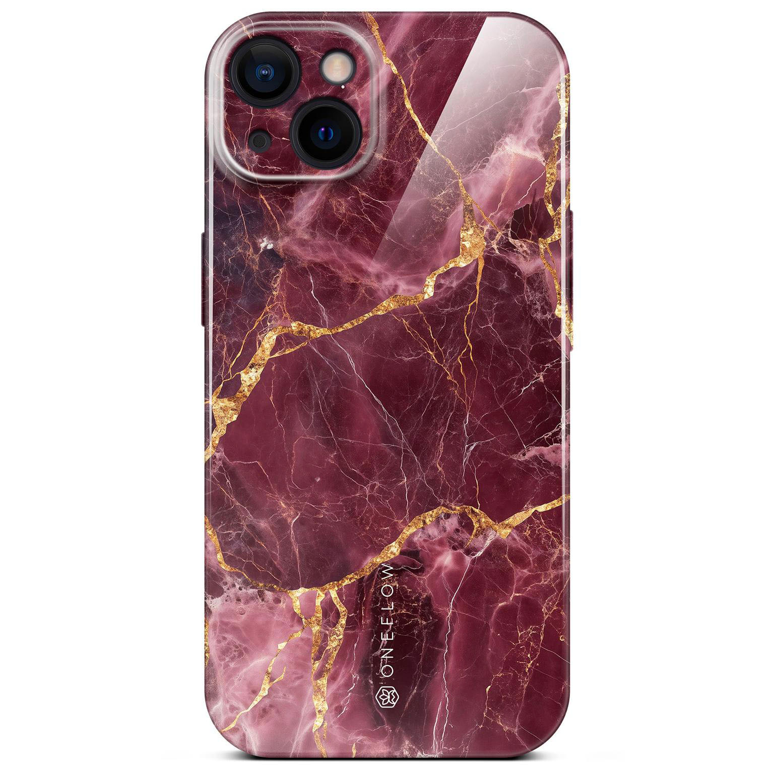 ONEFLOW Bliss Cover iPhone 13 Hülle in Marmor Design – Velvet Wine ONEFLOW Bliss Cover iPhone 13 Hülle in Marmor Design – Velvet Wine