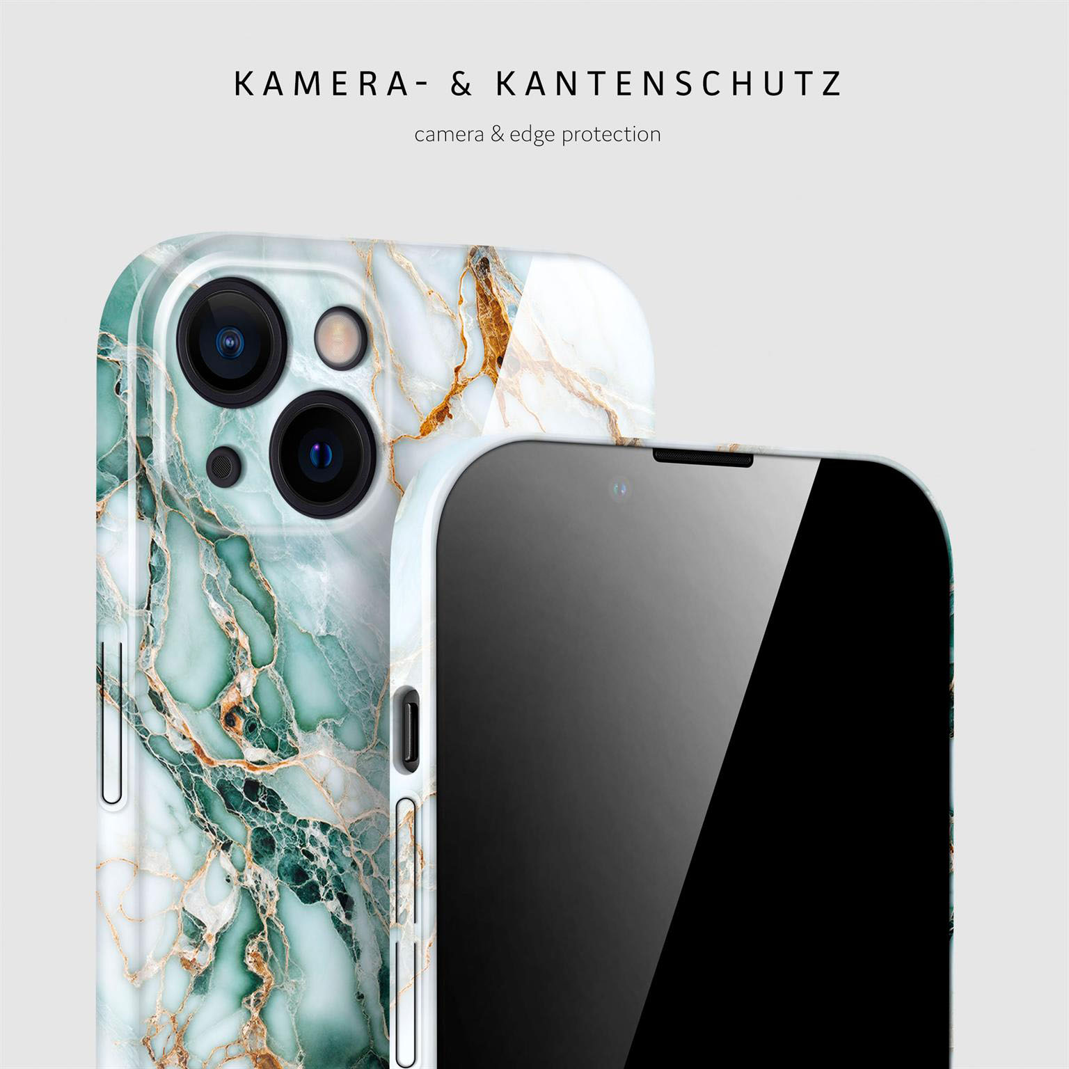 ONEFLOW Bliss Cover iPhone 13 Hülle in Marmor Design – Weiteres Produktbild 2