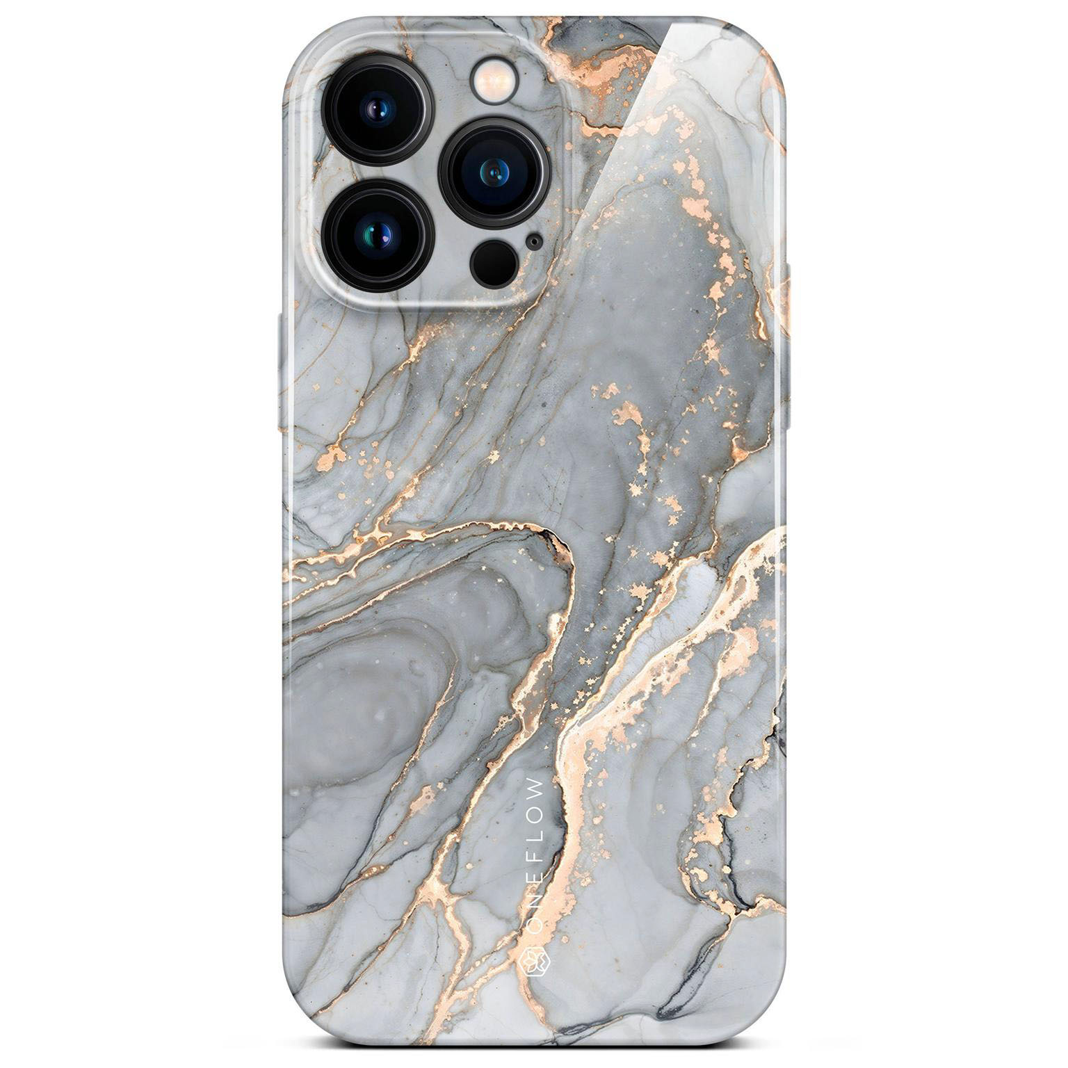 ONEFLOW Bliss Cover iPhone 14 Pro Max Hülle in Marmor Design – Soft Granite ONEFLOW Bliss Cover iPhone 14 Pro Max Hülle in Marmor Design – Soft Granite