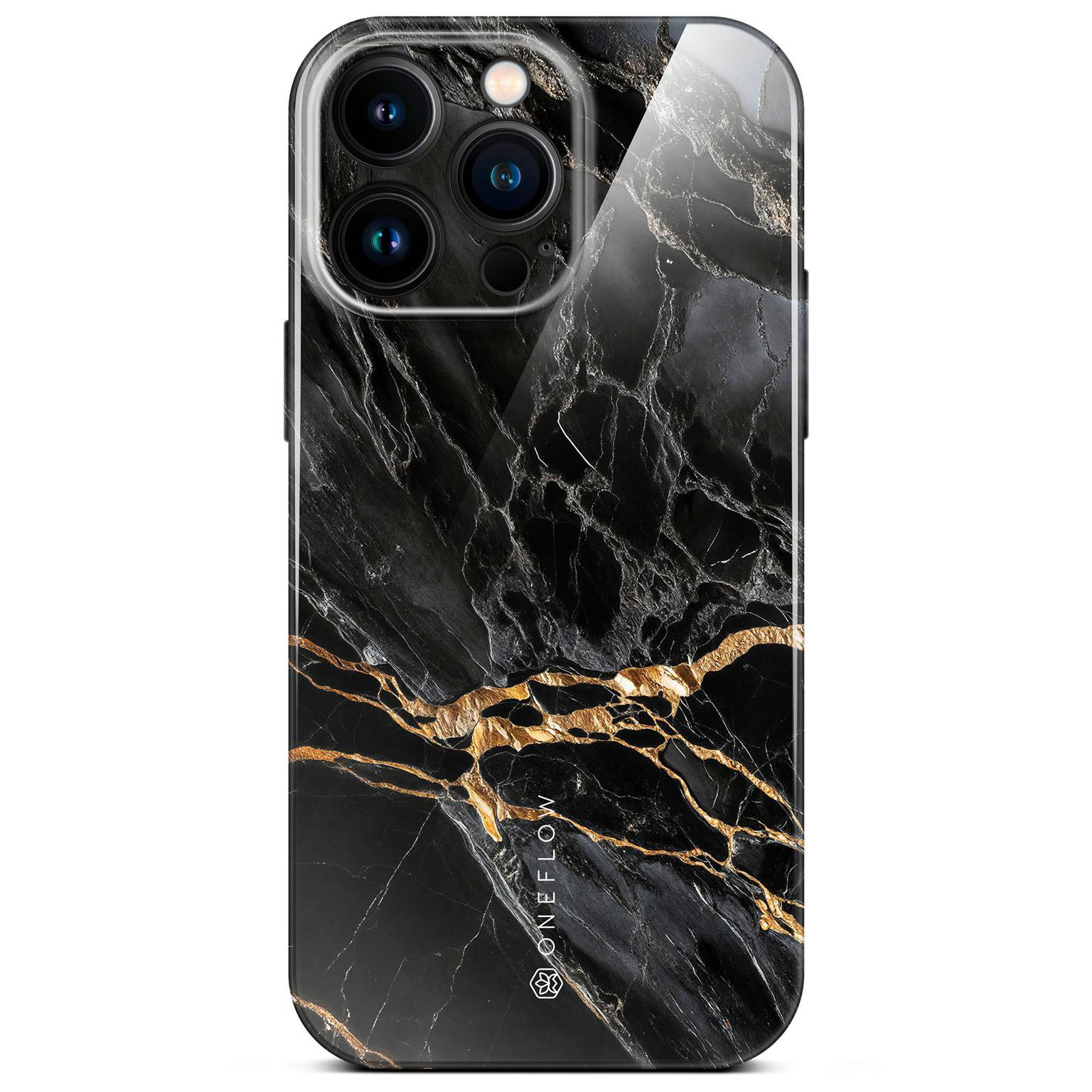 ONEFLOW Bliss Cover iPhone 14 Pro Max Hülle in Marmor Design – Black Mirage ONEFLOW Bliss Cover iPhone 14 Pro Max Hülle in Marmor Design – Black Mirage