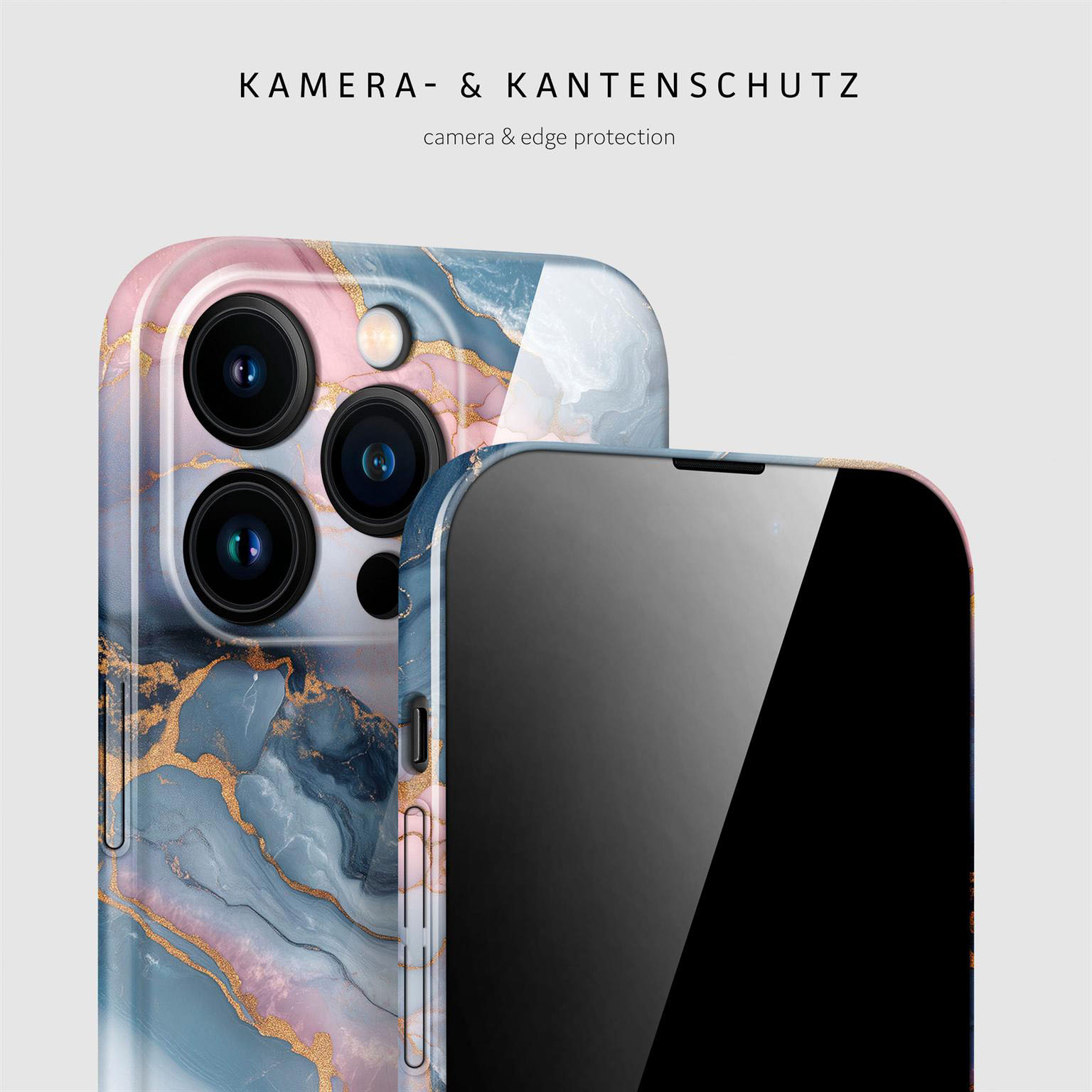 ONEFLOW Bliss Cover iPhone 14 Pro Hülle in Marmor Design – Weiteres Produktbild 2