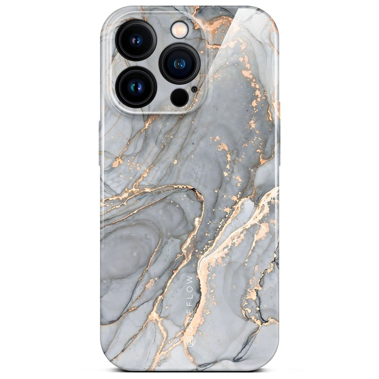 ONEFLOW Bliss Cover iPhone 14 Pro Hülle in Marmor Design – Soft Granite ONEFLOW Bliss Cover iPhone 14 Pro Hülle in Marmor Design – Soft Granite