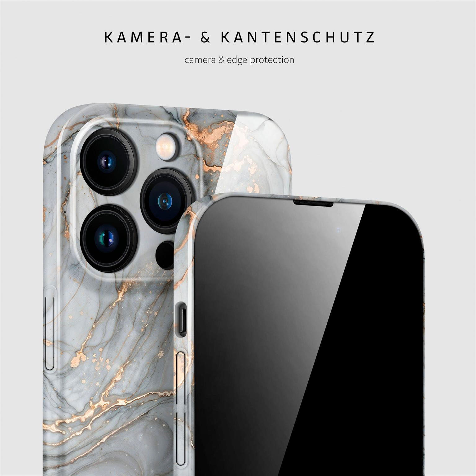 ONEFLOW Bliss Cover iPhone 14 Pro Hülle in Marmor Design – Weiteres Produktbild 2