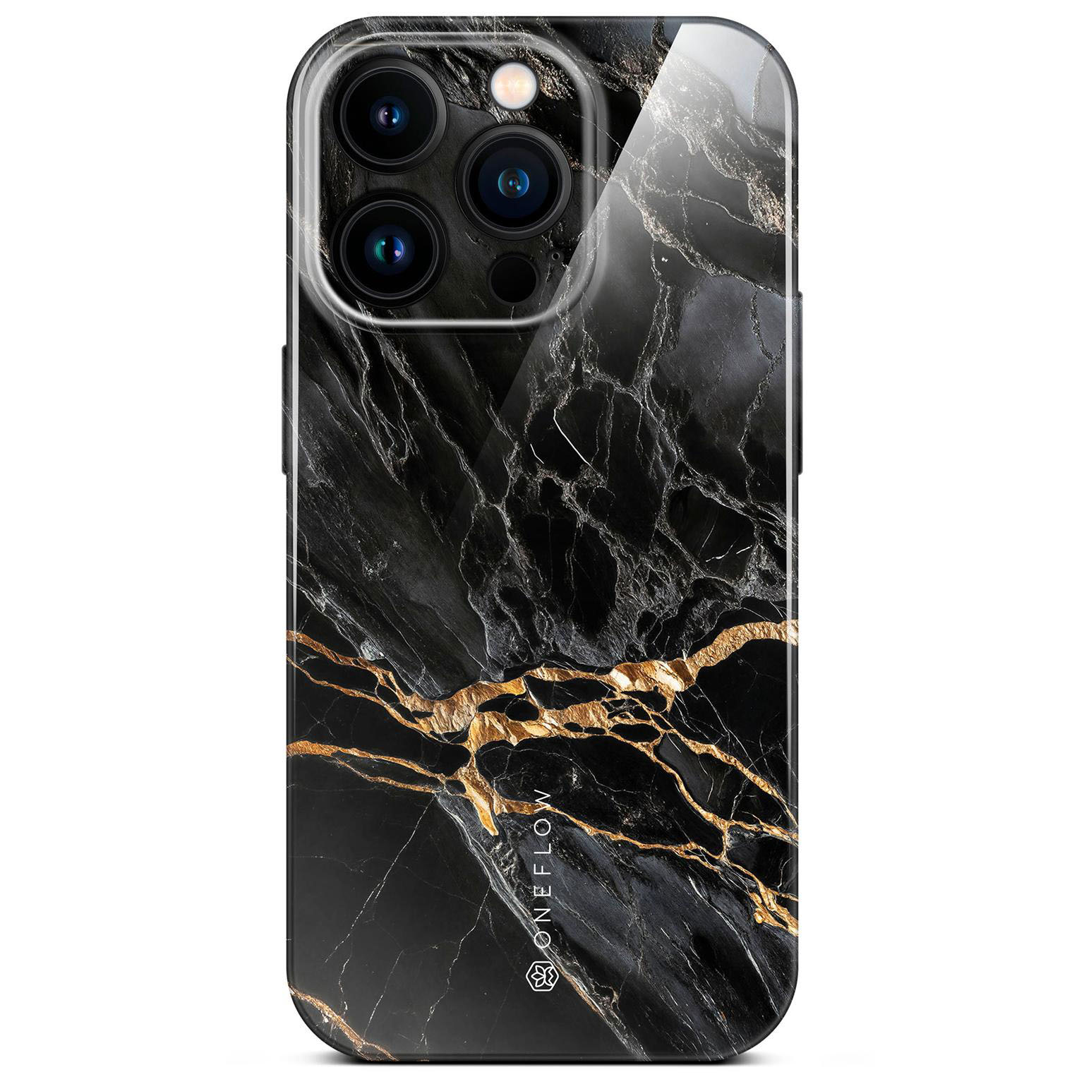 ONEFLOW Bliss Cover iPhone 14 Pro Hülle in Marmor Design – Black Mirage ONEFLOW Bliss Cover iPhone 14 Pro Hülle in Marmor Design – Black Mirage