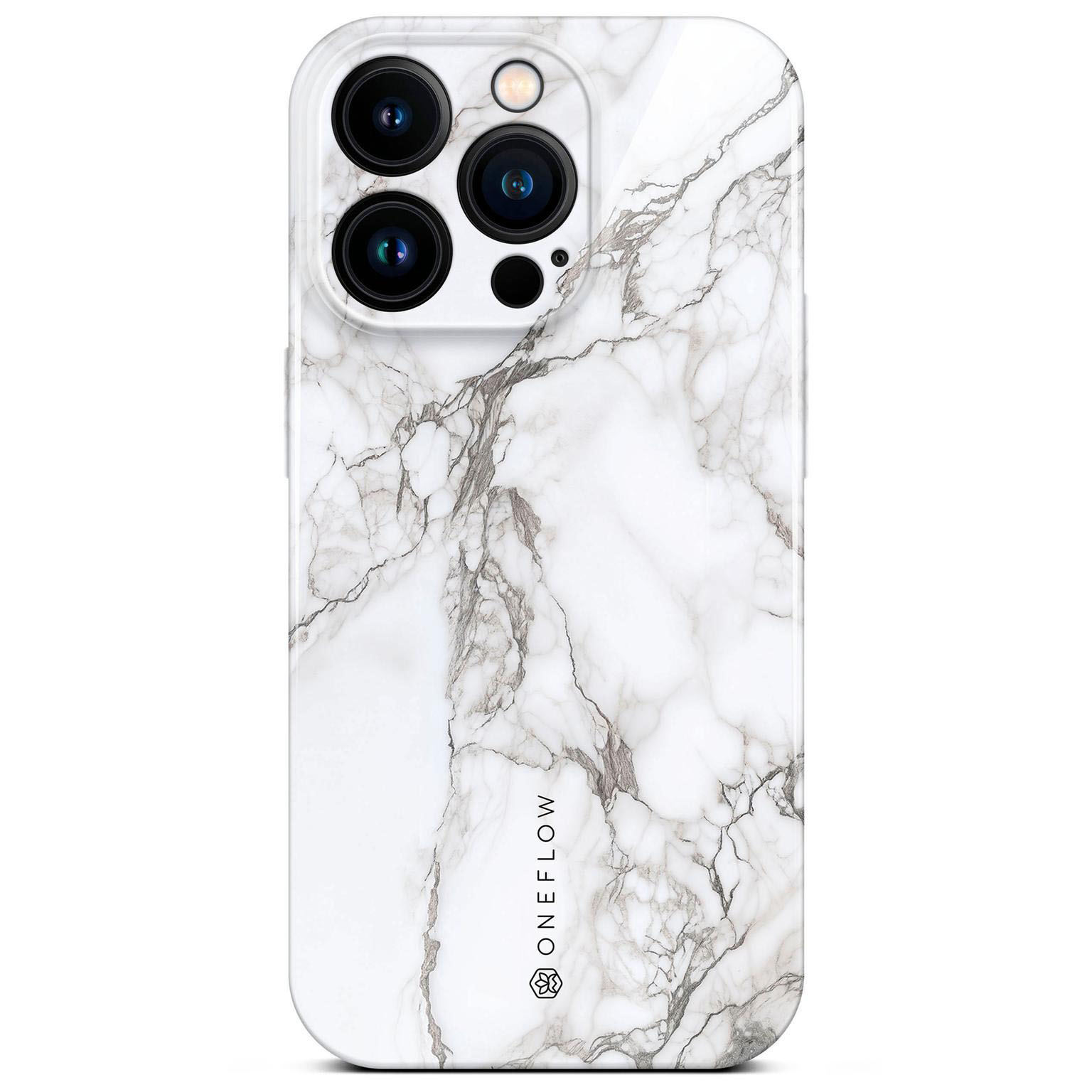 ONEFLOW Bliss Cover iPhone 14 Pro Hülle in Marmor Design – Ivory Whisper ONEFLOW Bliss Cover iPhone 14 Pro Hülle in Marmor Design – Ivory Whisper