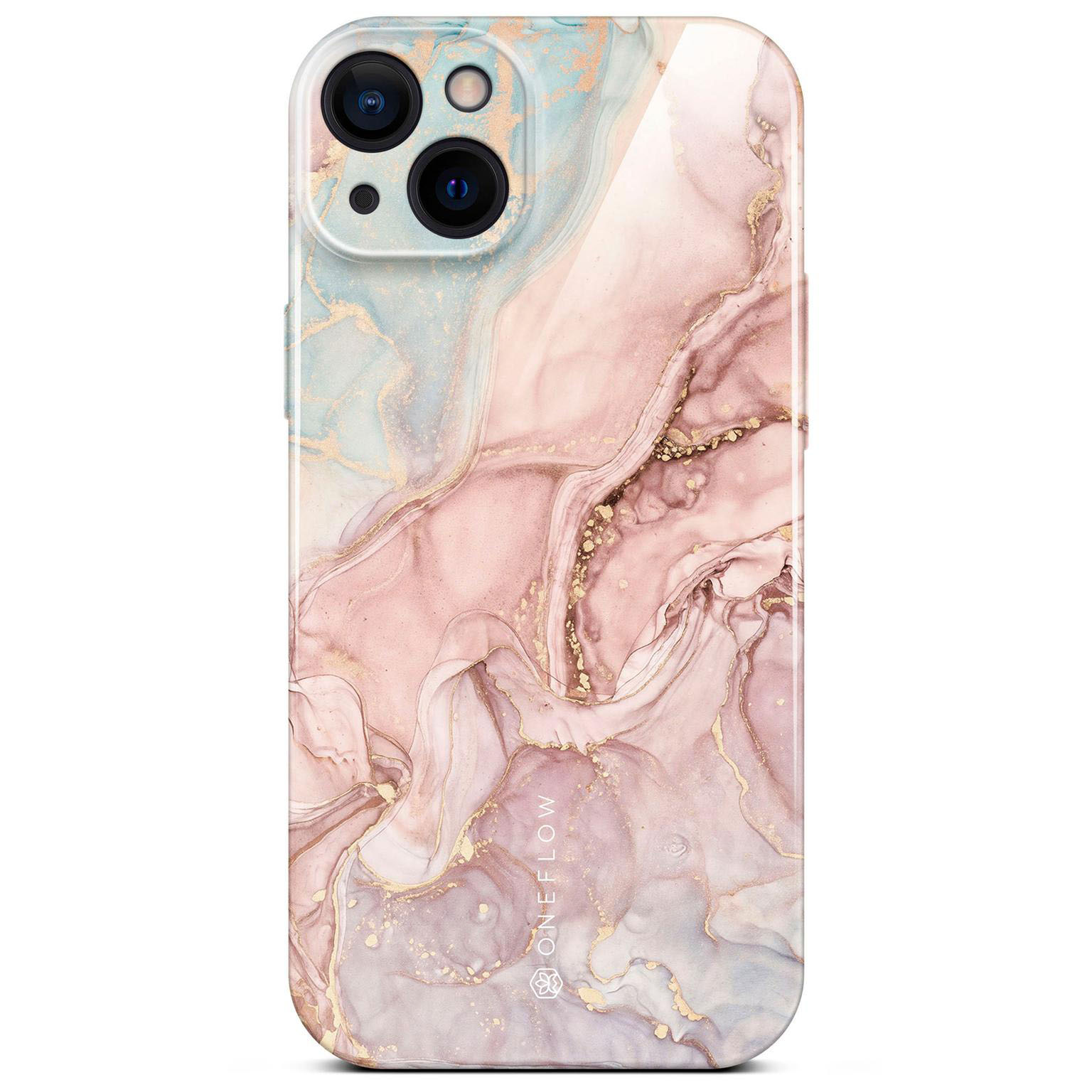 ONEFLOW Bliss Cover iPhone 14 Hülle in Marmor Design – Rose Serenity ONEFLOW Bliss Cover iPhone 14 Hülle in Marmor Design – Rose Serenity