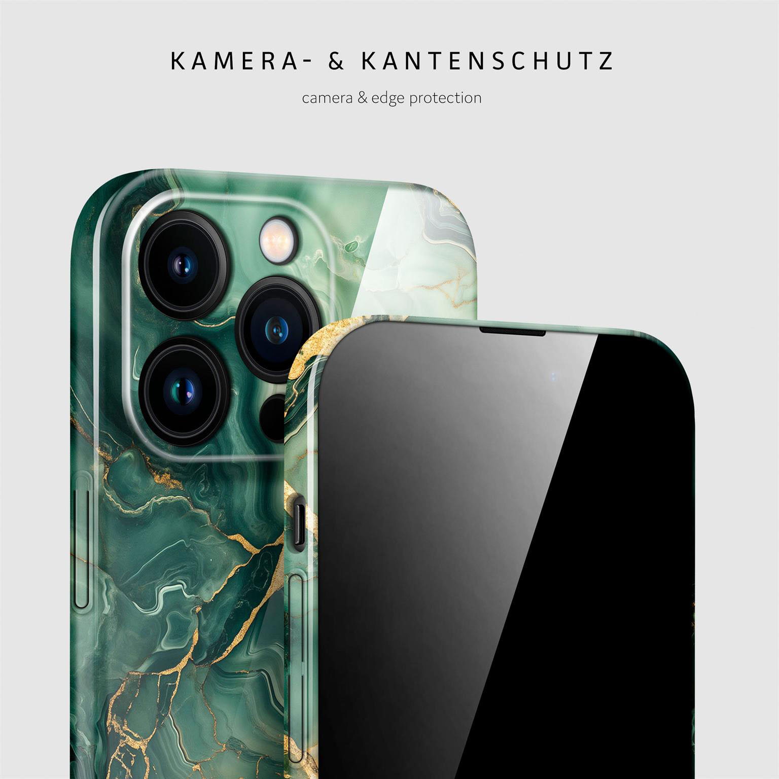 ONEFLOW Bliss Cover iPhone 15 Pro Hülle in Marmor Design – Weiteres Produktbild 2