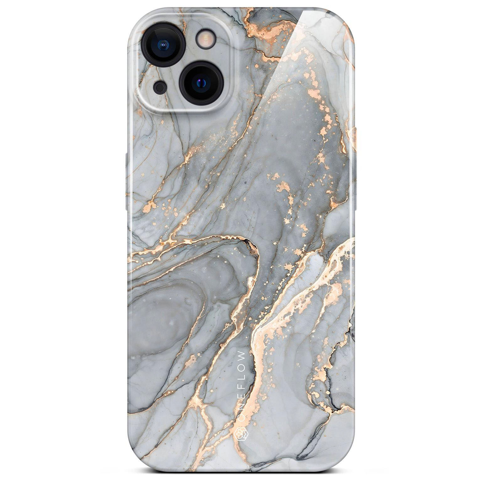 ONEFLOW Bliss Cover iPhone 15 Hülle in Marmor Design – Soft Granite ONEFLOW Bliss Cover iPhone 15 Hülle in Marmor Design – Soft Granite