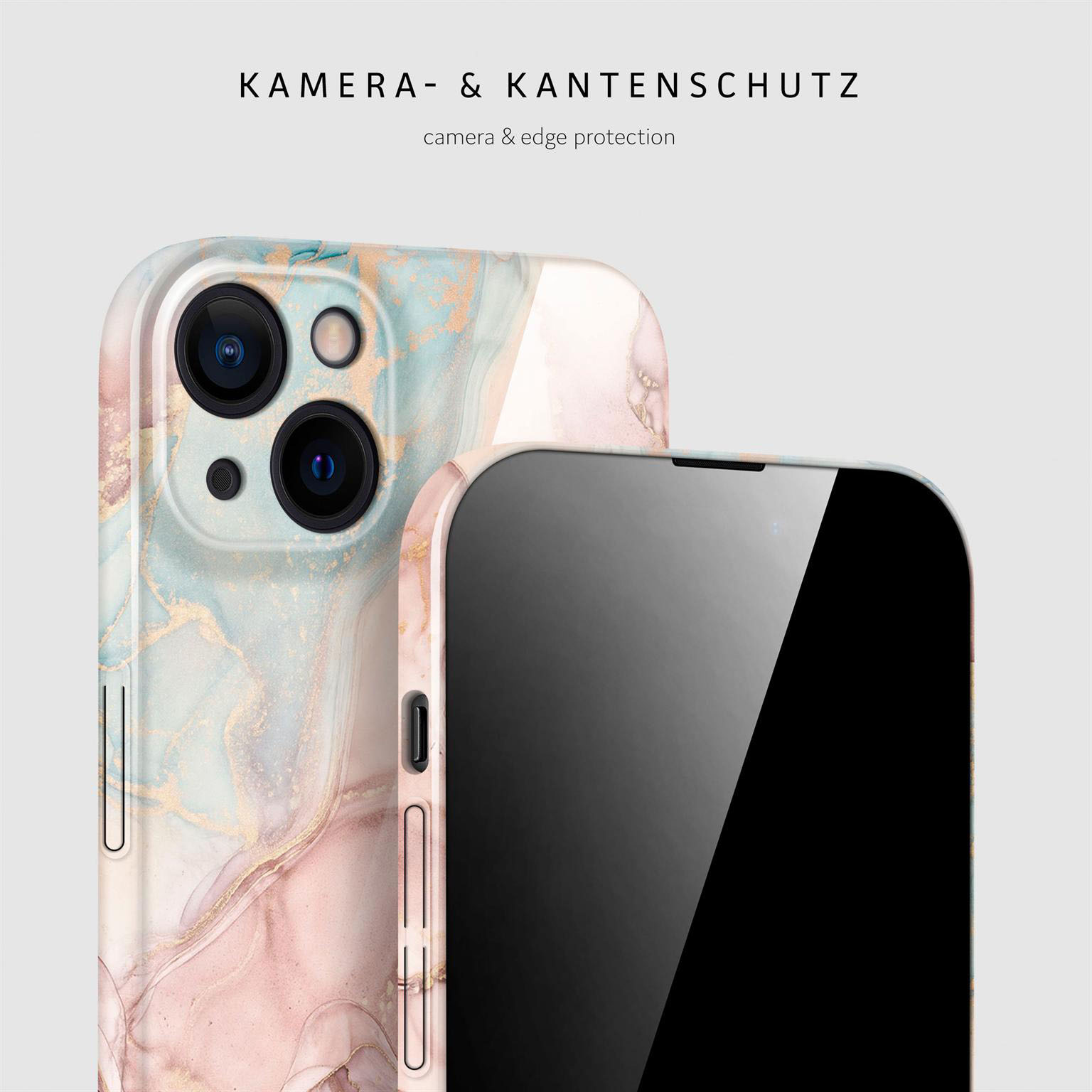 ONEFLOW Bliss Cover iPhone 15 Hülle in Marmor Design – Weiteres Produktbild 2 ONEFLOW Bliss Cover iPhone 15 Hülle in Marmor Design – Weiteres Produktbild 2