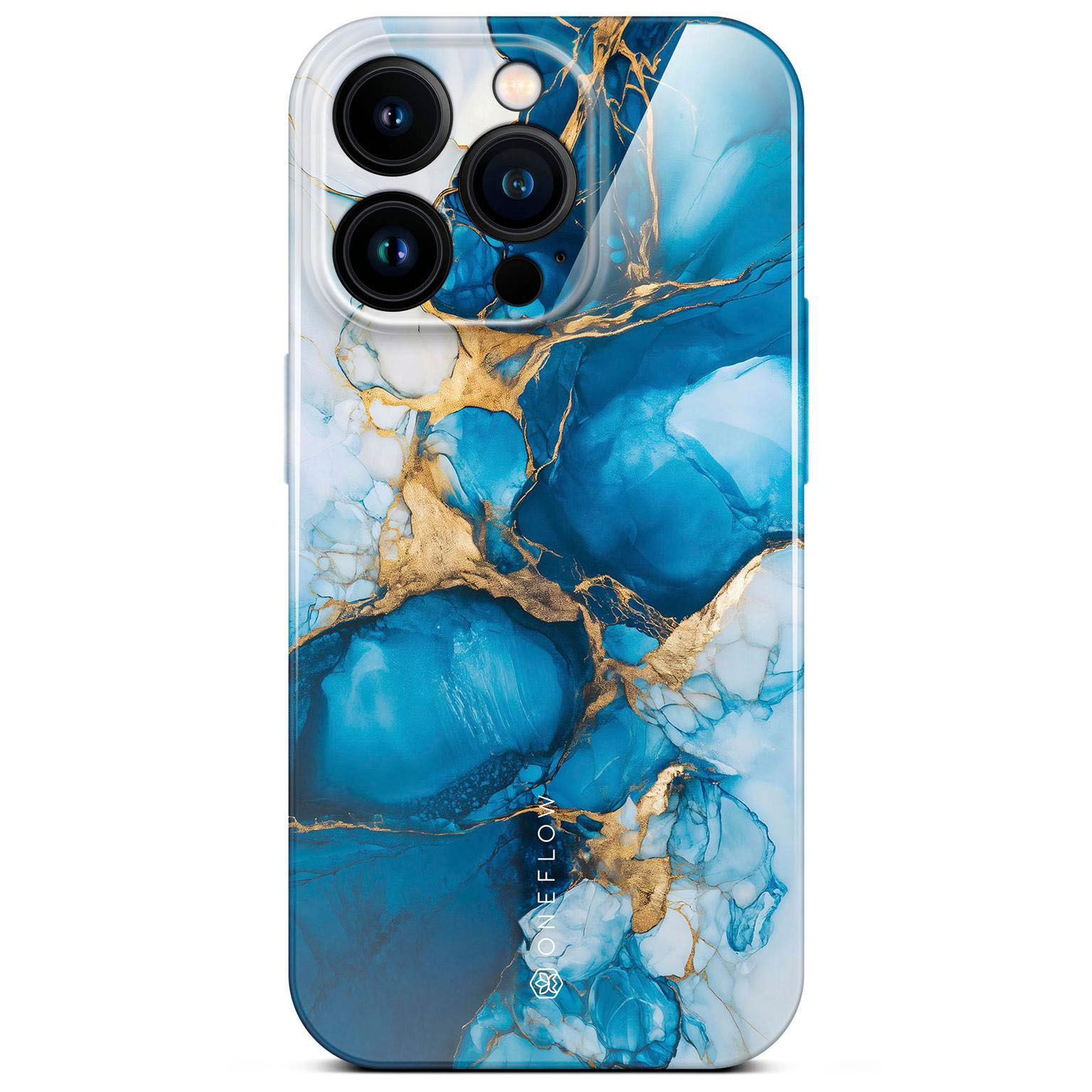 ONEFLOW Bliss Cover iPhone 16 Pro Hülle in Marmor Design – Sapphire Dream ONEFLOW Bliss Cover iPhone 16 Pro Hülle in Marmor Design – Sapphire Dream