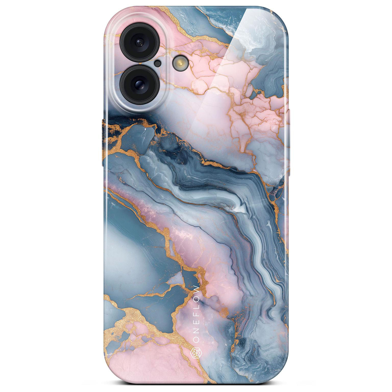 ONEFLOW Bliss Cover iPhone 16 Hülle in Marmor Design – Aurora Lagoon ONEFLOW Bliss Cover iPhone 16 Hülle in Marmor Design – Aurora Lagoon