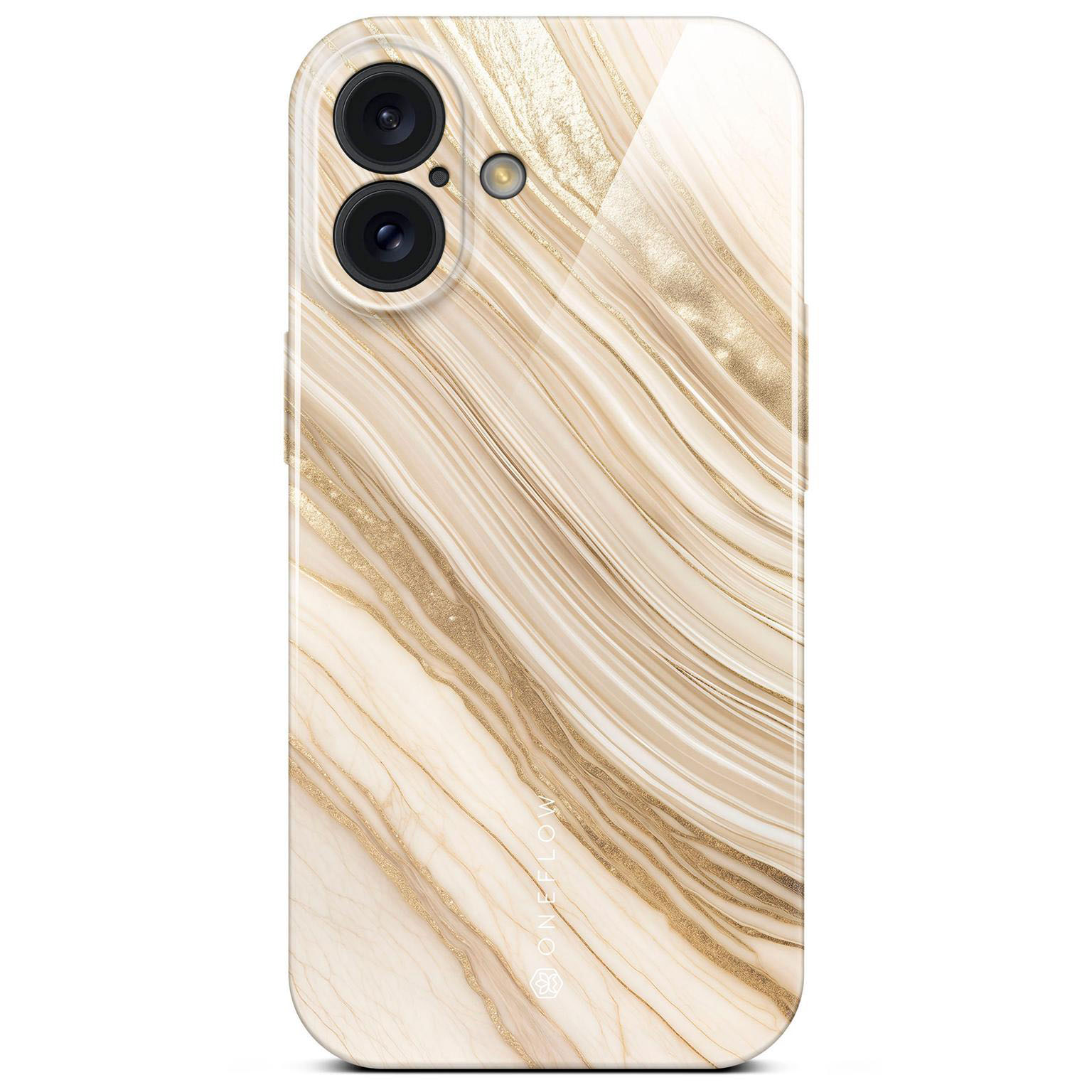 ONEFLOW Bliss Cover iPhone 16 Hülle in Marmor Design – Sand Dune ONEFLOW Bliss Cover iPhone 16 Hülle in Marmor Design – Sand Dune