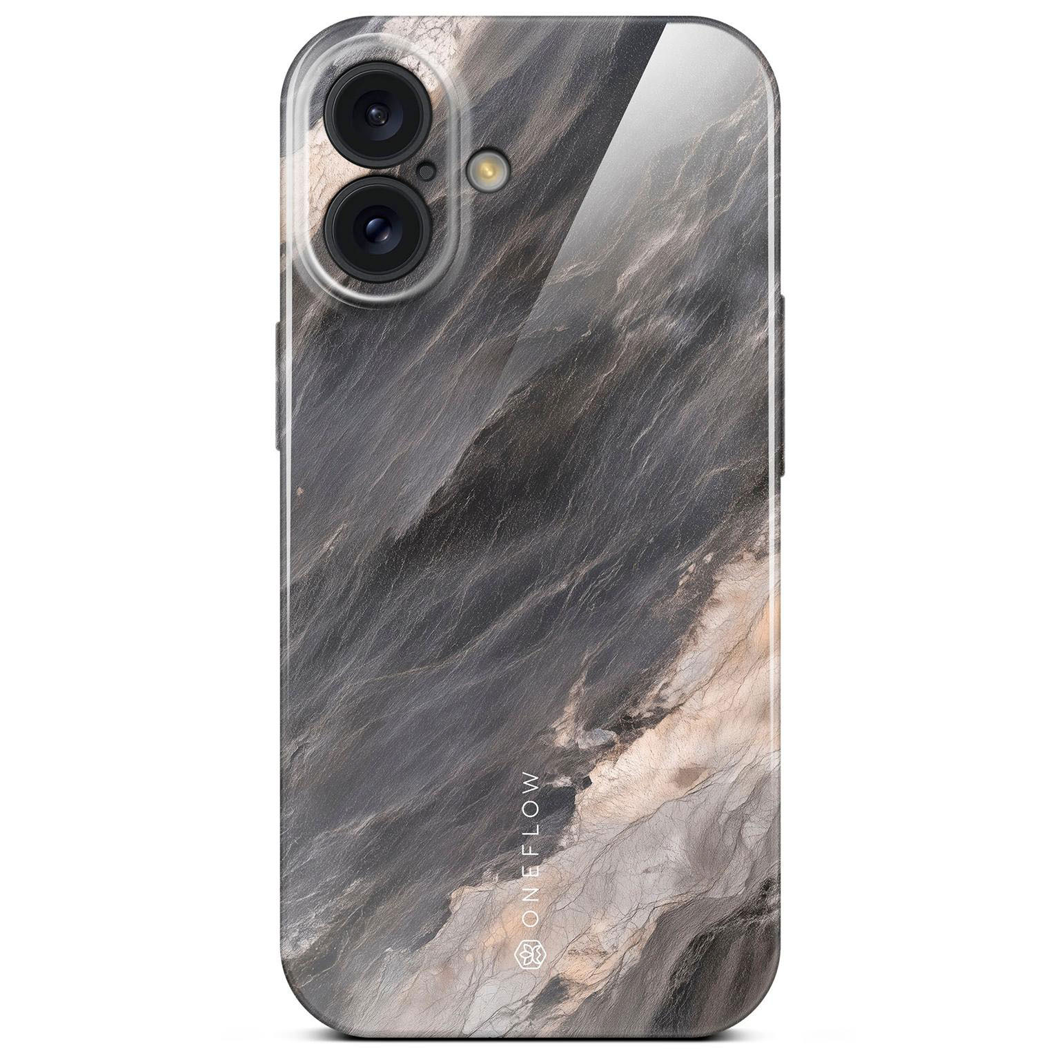 ONEFLOW Bliss Cover iPhone 16 Hülle in Marmor Design – Slate Horizon ONEFLOW Bliss Cover iPhone 16 Hülle in Marmor Design – Slate Horizon