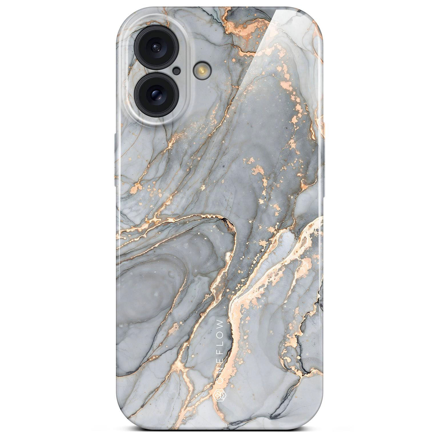 ONEFLOW Bliss Cover iPhone 16 Hülle in Marmor Design – Soft Granite ONEFLOW Bliss Cover iPhone 16 Hülle in Marmor Design – Soft Granite