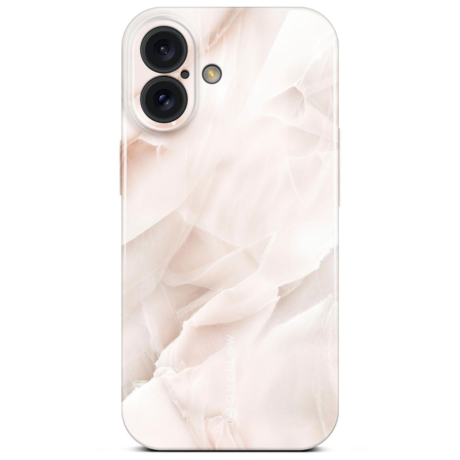 ONEFLOW Bliss Cover iPhone 16 Hülle in Marmor Design – Soft Blush ONEFLOW Bliss Cover iPhone 16 Hülle in Marmor Design – Soft Blush