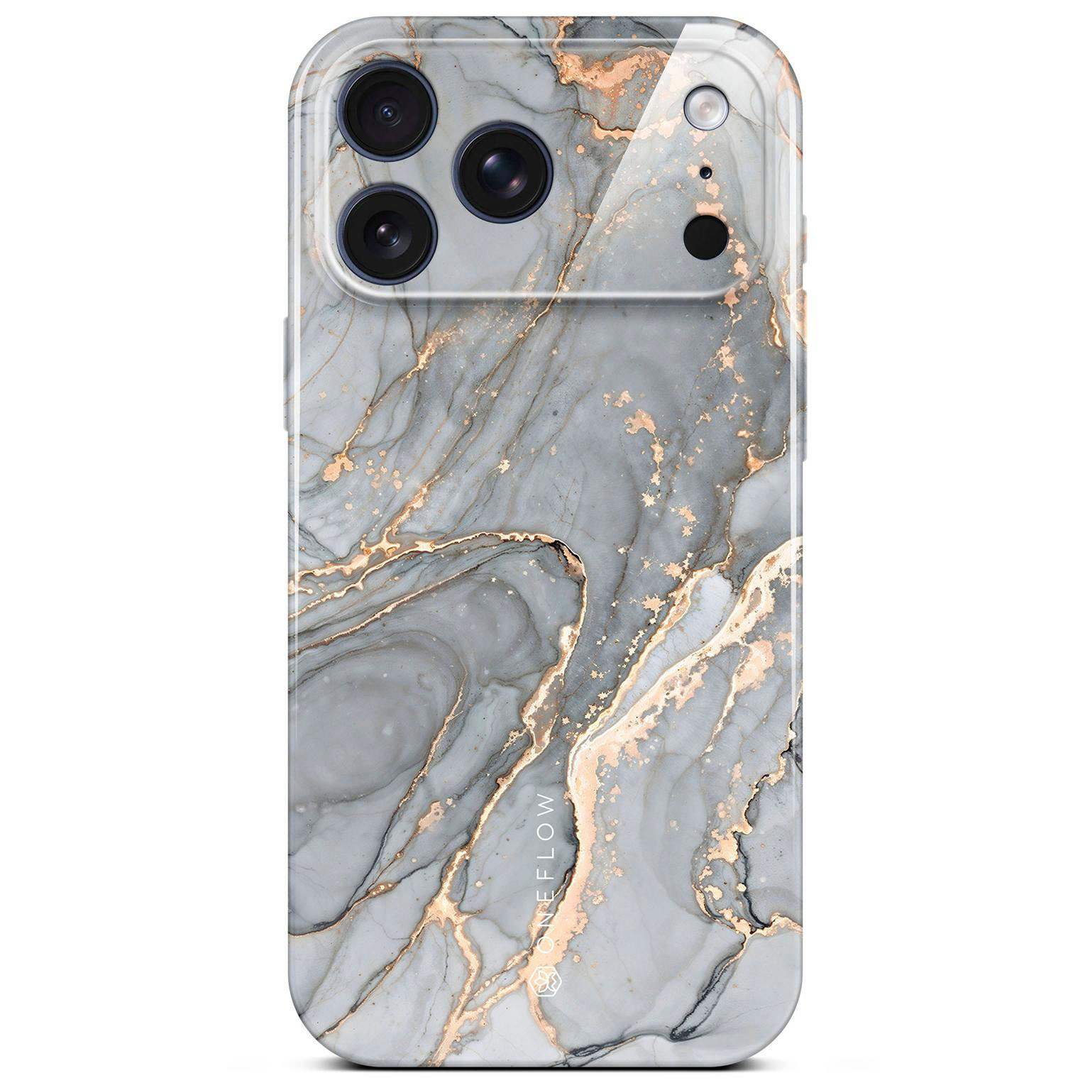 ONEFLOW Bliss Cover iPhone 17 Pro Max Hülle in Marmor Design – Soft Granite ONEFLOW Bliss Cover iPhone 17 Pro Max Hülle in Marmor Design – Soft Granite