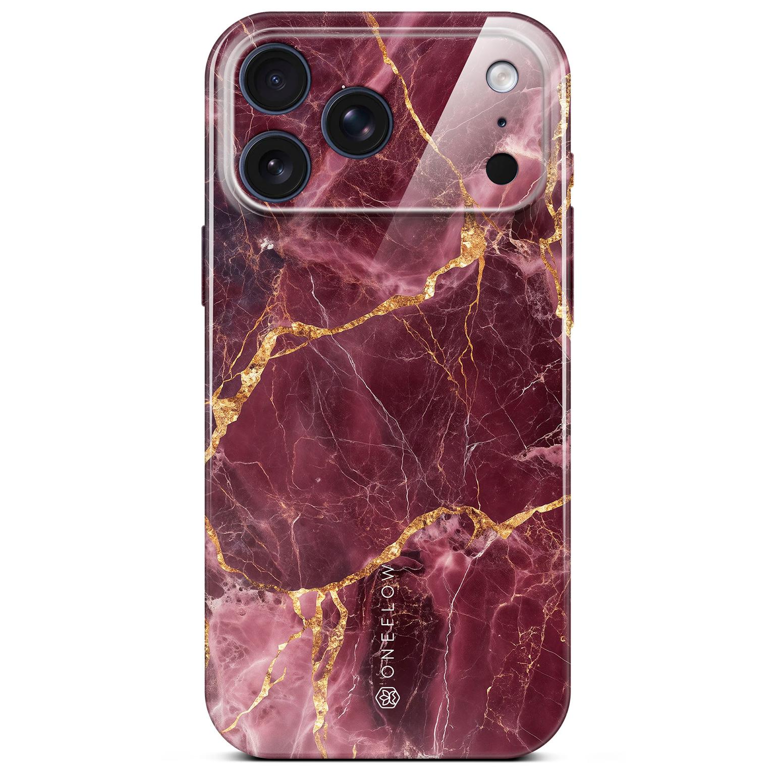 ONEFLOW Bliss Cover iPhone 17 Pro Marmor Muster – Weiteres Produktbild 1