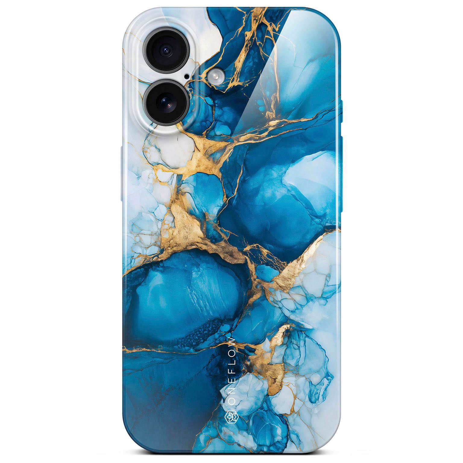 ONEFLOW Bliss Cover iPhone 17 Hülle in Marmor Design – Sapphire Dream ONEFLOW Bliss Cover iPhone 17 Hülle in Marmor Design – Sapphire Dream