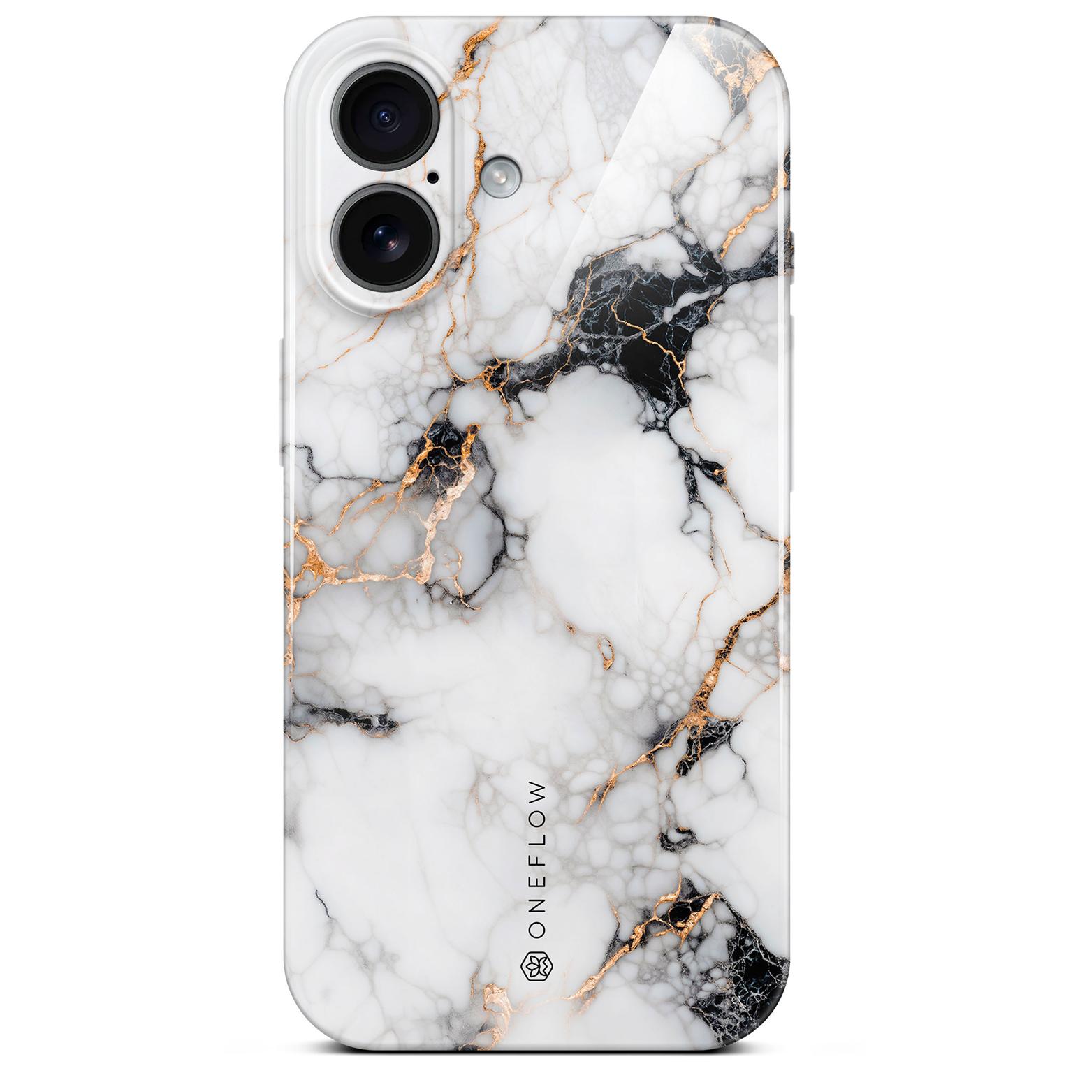 ONEFLOW Bliss Cover iPhone 17 Hülle in Marmor Design – Marble Veil ONEFLOW Bliss Cover iPhone 17 Hülle in Marmor Design – Marble Veil