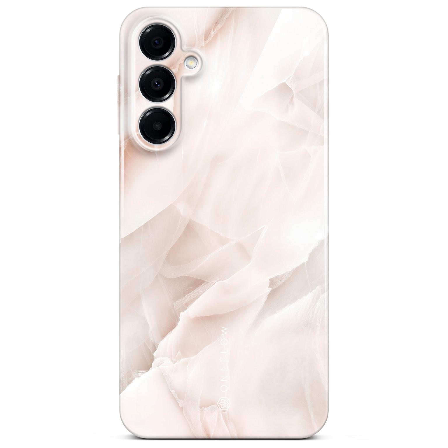 ONEFLOW ONEFLOW Bliss Cover Samsung Galaxy A16 5G Hülle in Marmor Design – Soft Blush