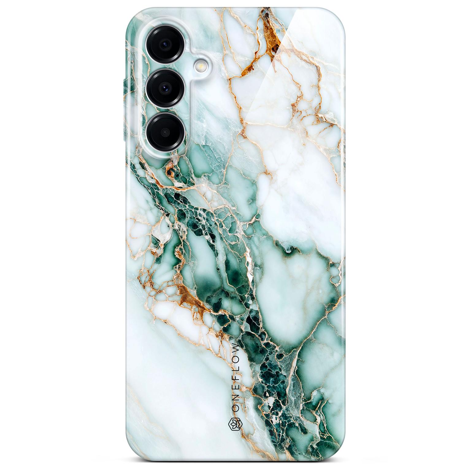 ONEFLOW ONEFLOW Bliss Cover Samsung Galaxy A16 5G Hülle in Marmor Design – Jade Cascade