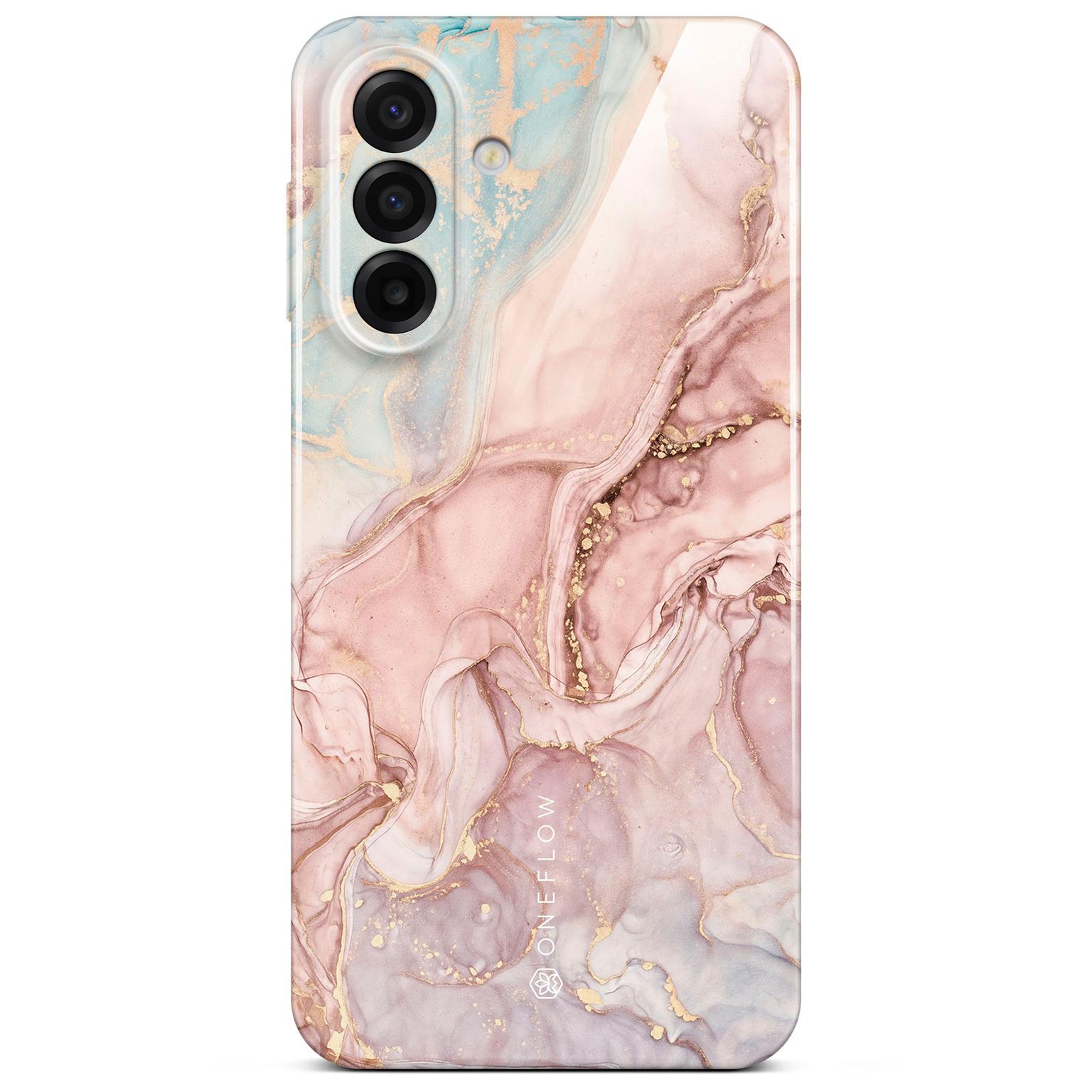 ONEFLOW ONEFLOW Bliss Cover Samsung Galaxy A17 (4G) Hülle in Marmor Design – Rose Serenity