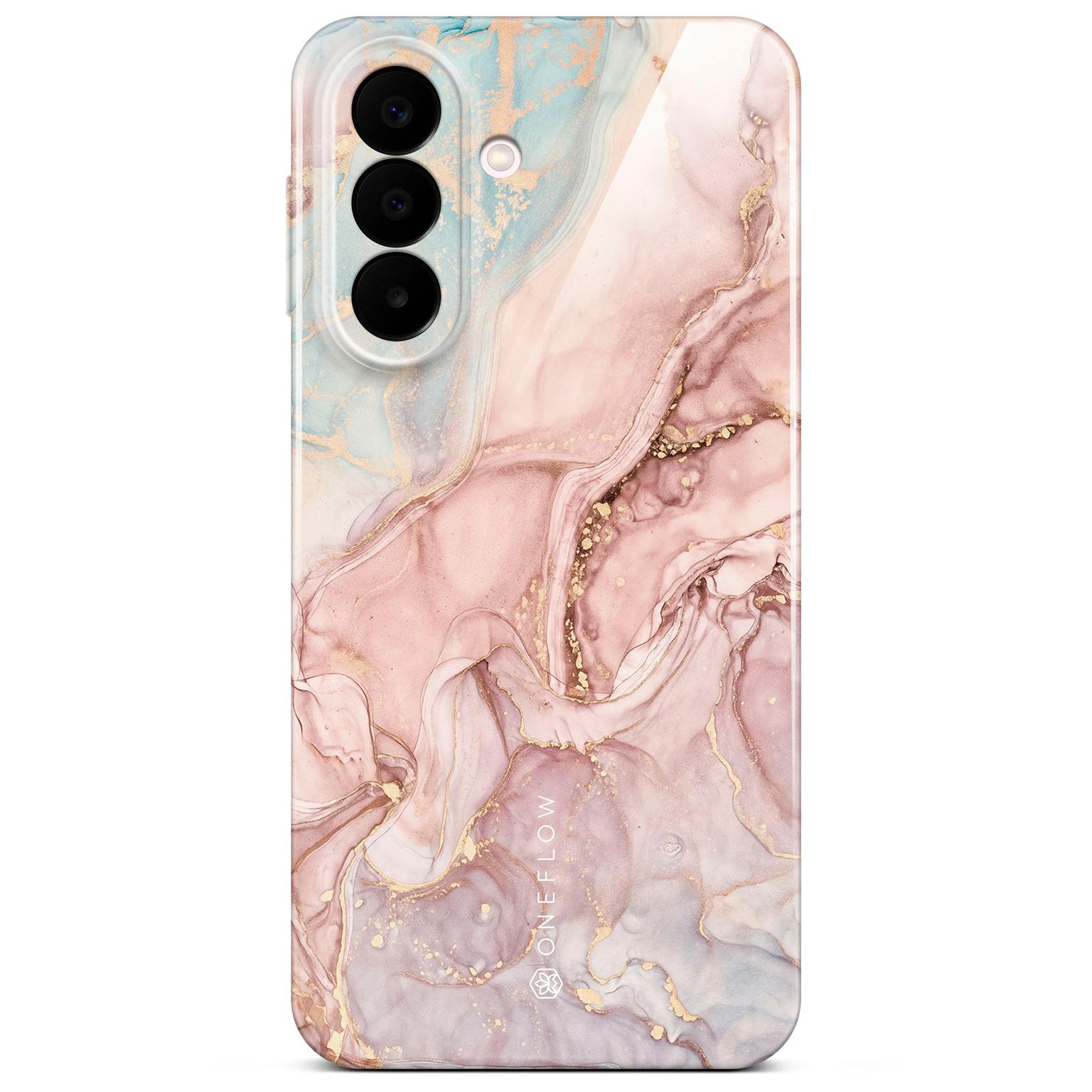 ONEFLOW ONEFLOW Bliss Cover Samsung Galaxy A27 5G Hülle in Marmor Design – Rose Serenity