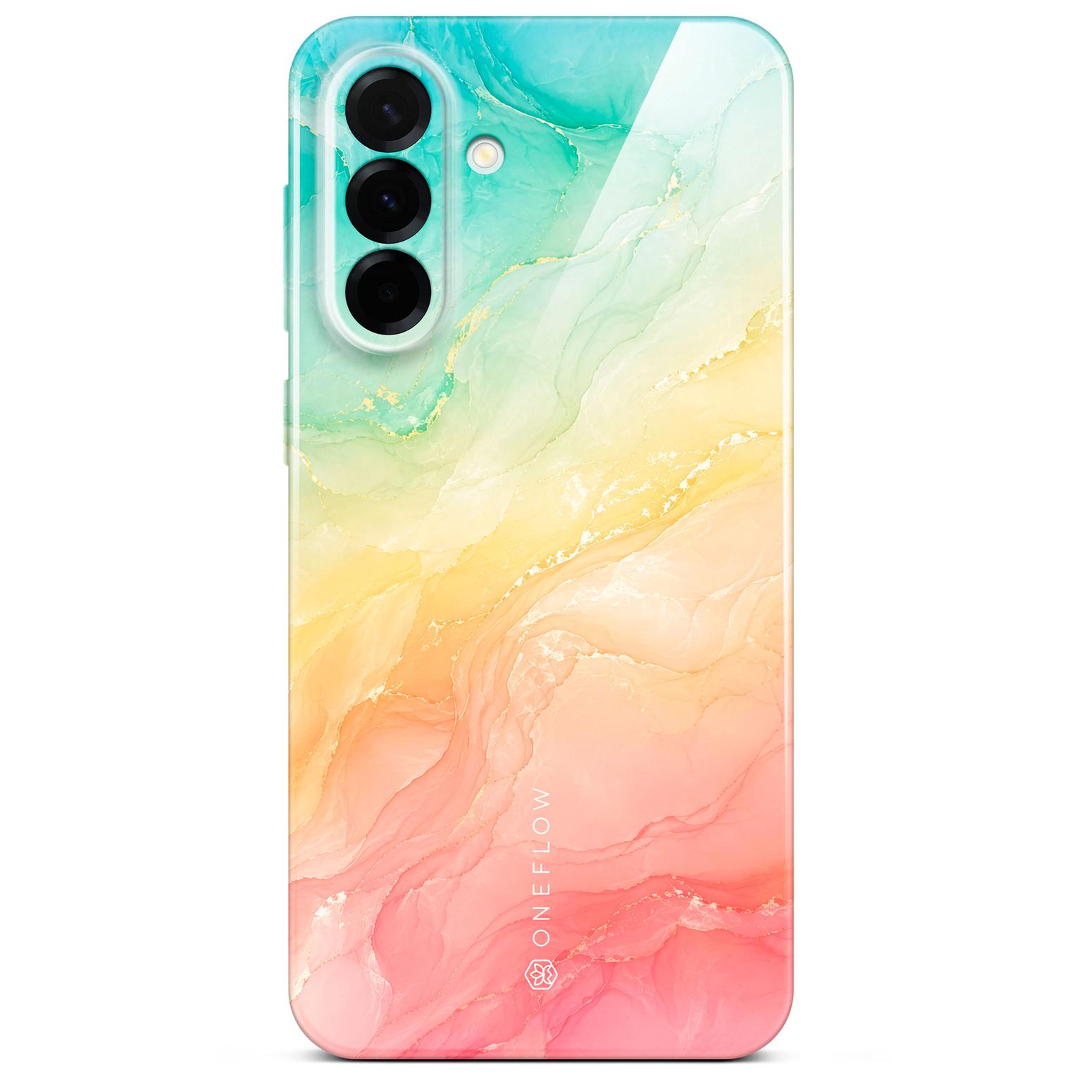 ONEFLOW ONEFLOW Bliss Cover Samsung Galaxy A37 5G Hülle in Marmor Design – Tropic Sunrise