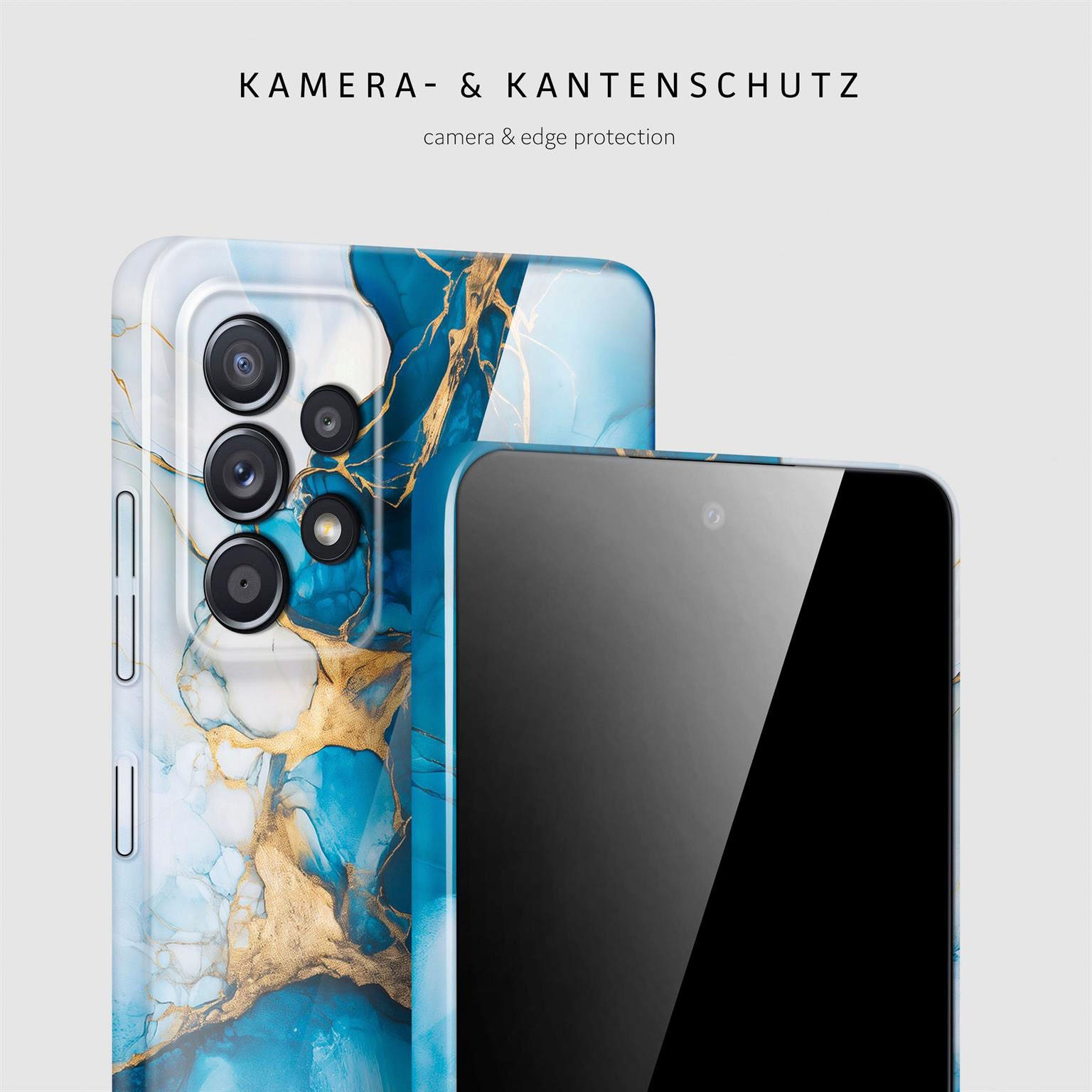 ONEFLOW Bliss Cover Samsung Galaxy A52 Hülle in Marmor Design – Weiteres Produktbild 2