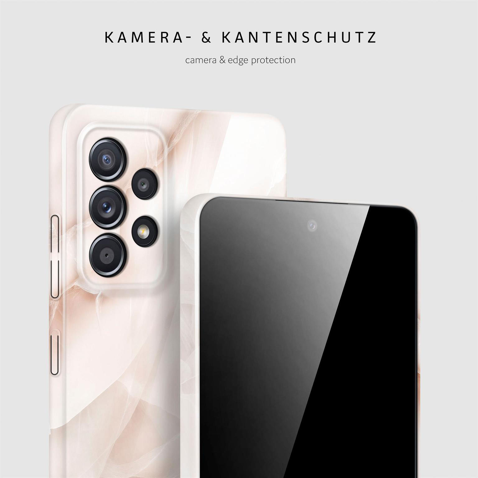 ONEFLOW Bliss Cover Samsung Galaxy A52 Hülle in Marmor Design – Weiteres Produktbild 2