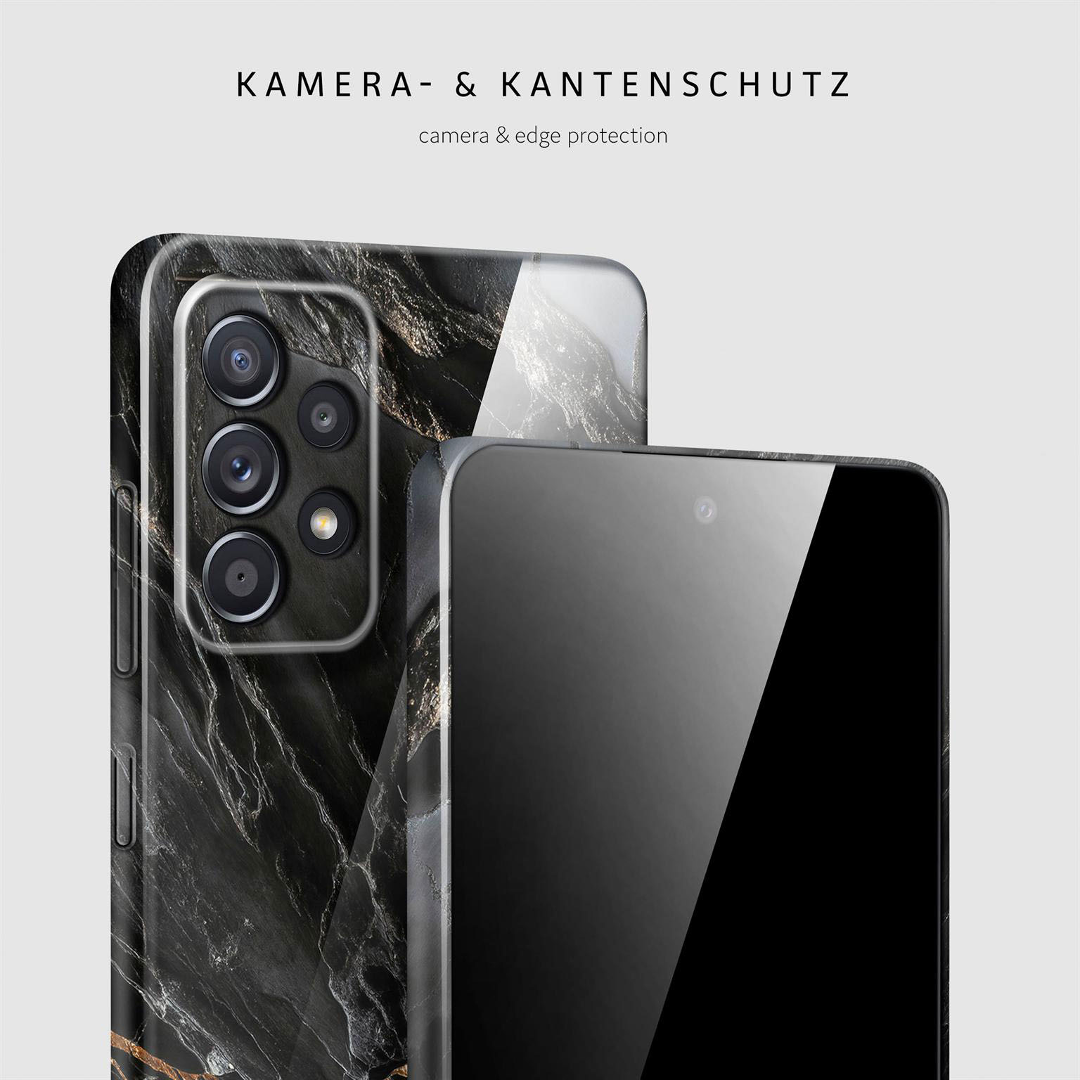 ONEFLOW Bliss Cover Samsung Galaxy A52 Hülle in Marmor Design – Weiteres Produktbild 2